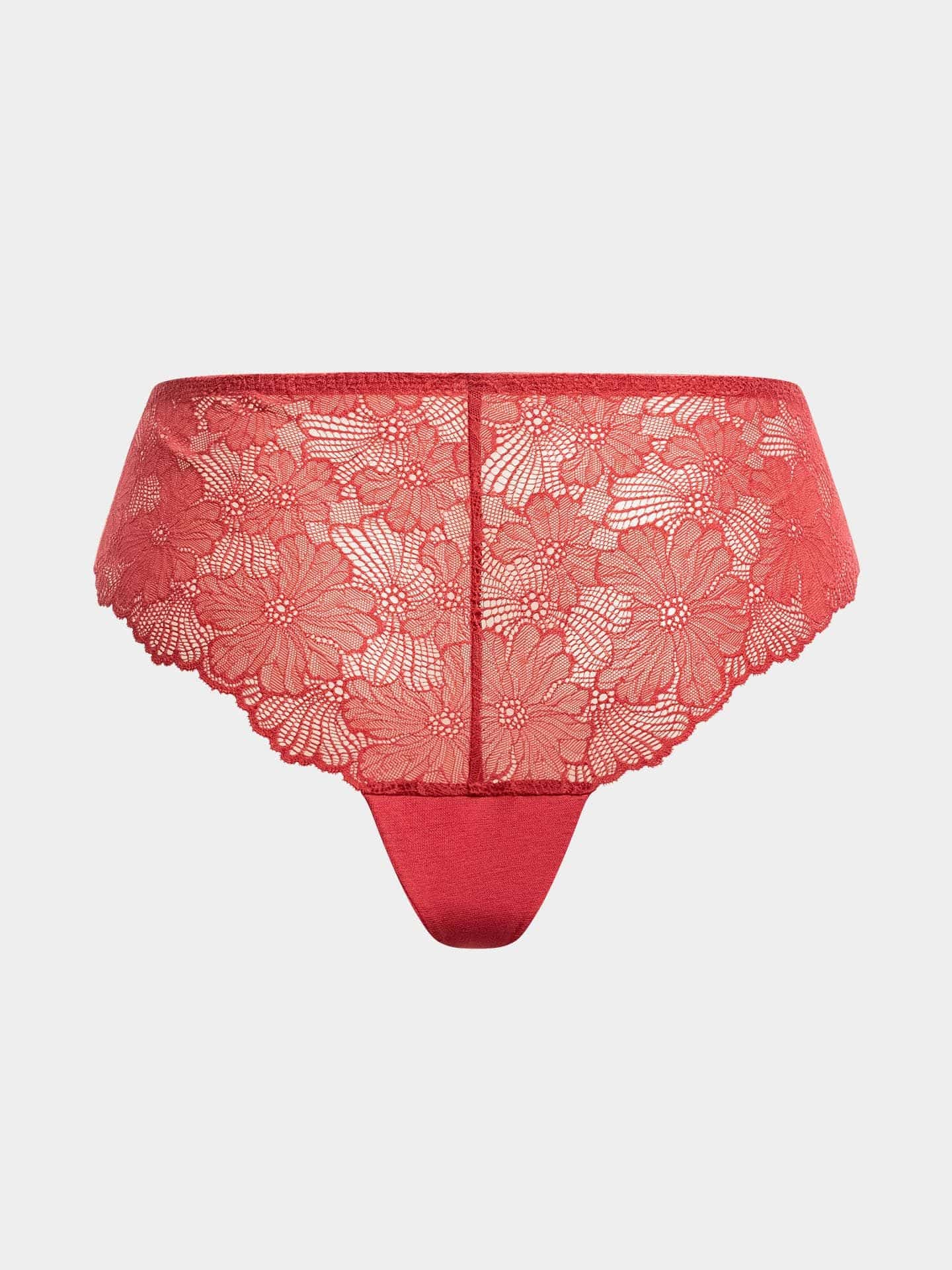 Classy Lace Hipster granatapfel  38