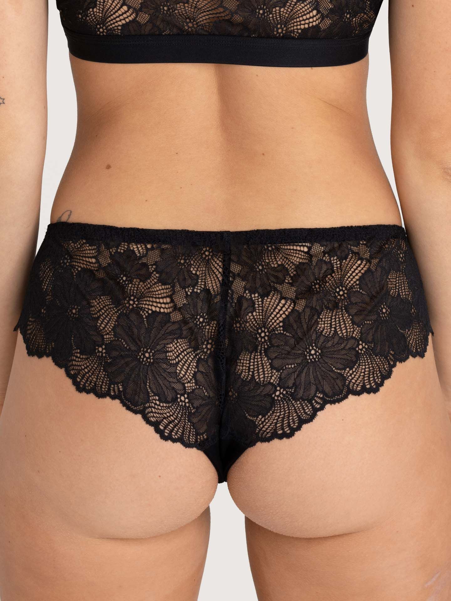 Classy Lace Hipster schwarz  38