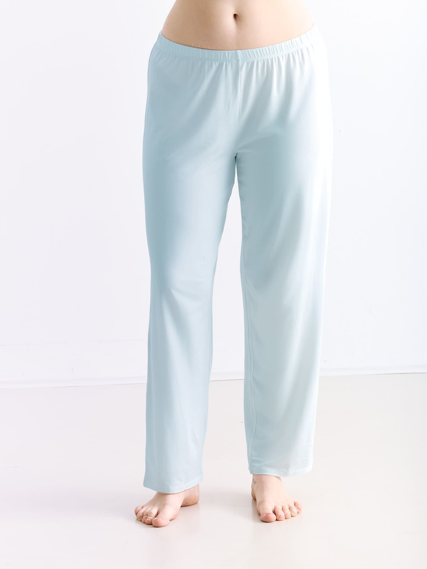 Light Touch lange Schlafhose himmelblau 44