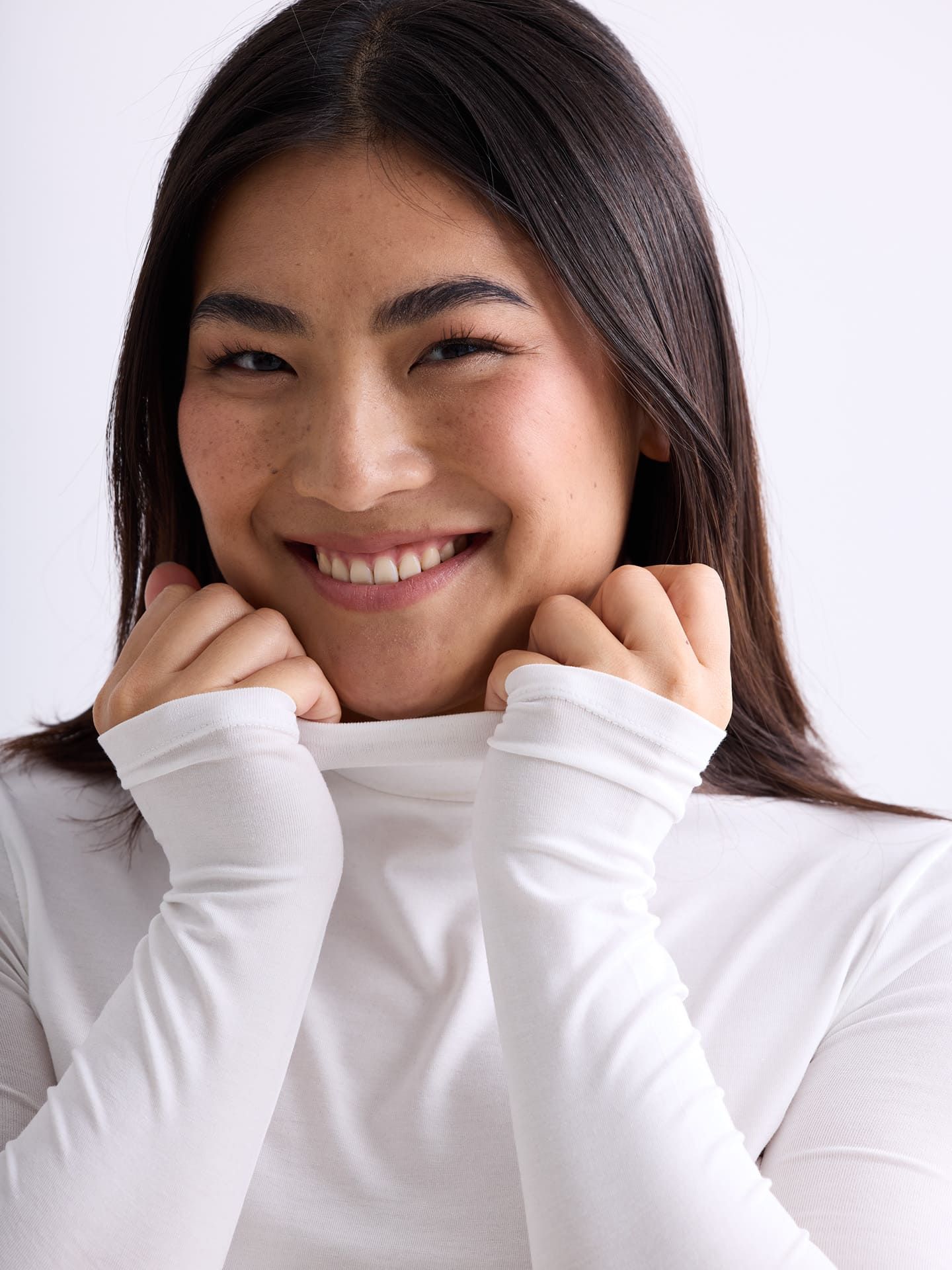 Light Touch Turtleneck Longsleeve ecru 46