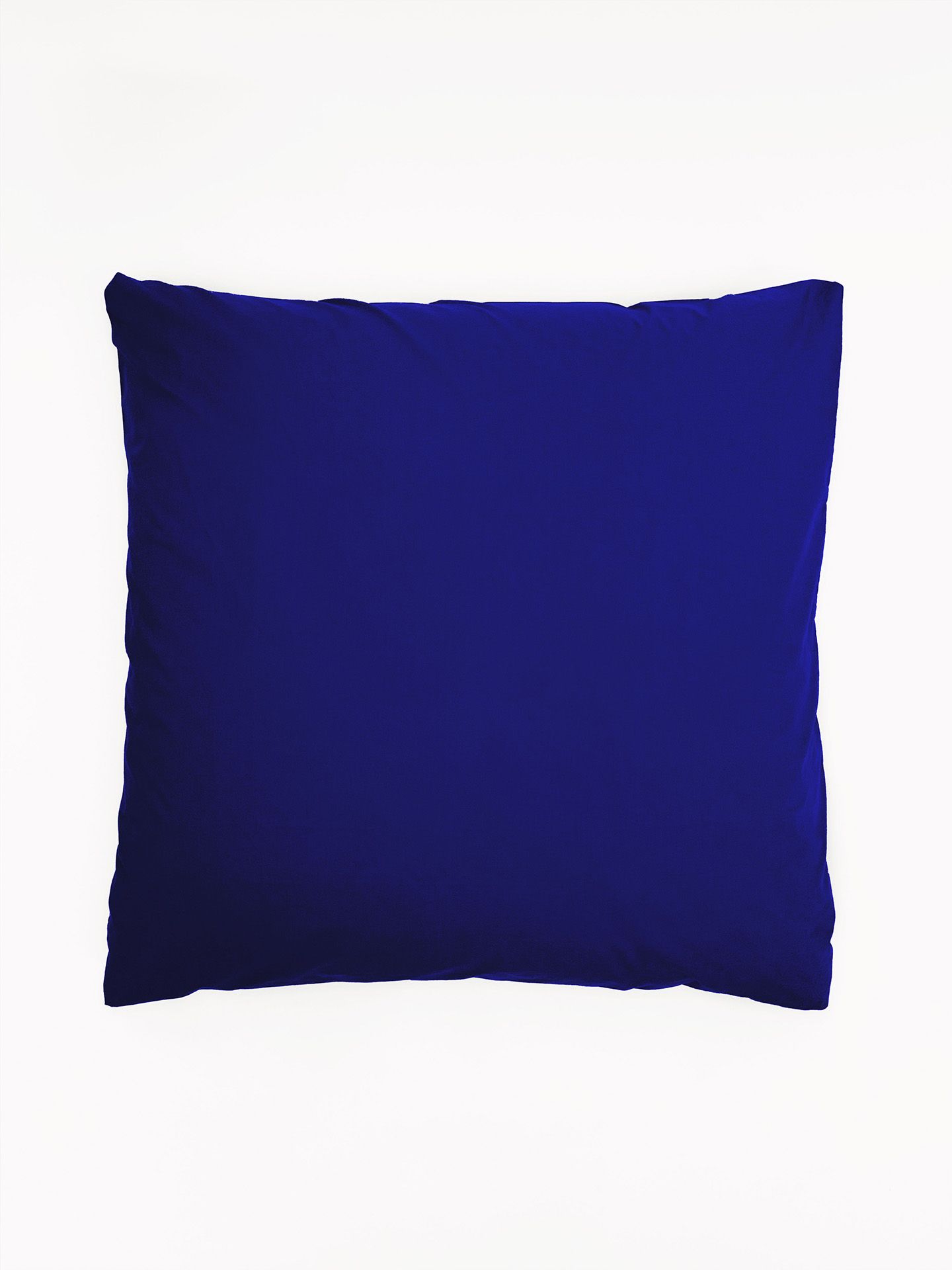 Fred pillowcase bright blue 80x80