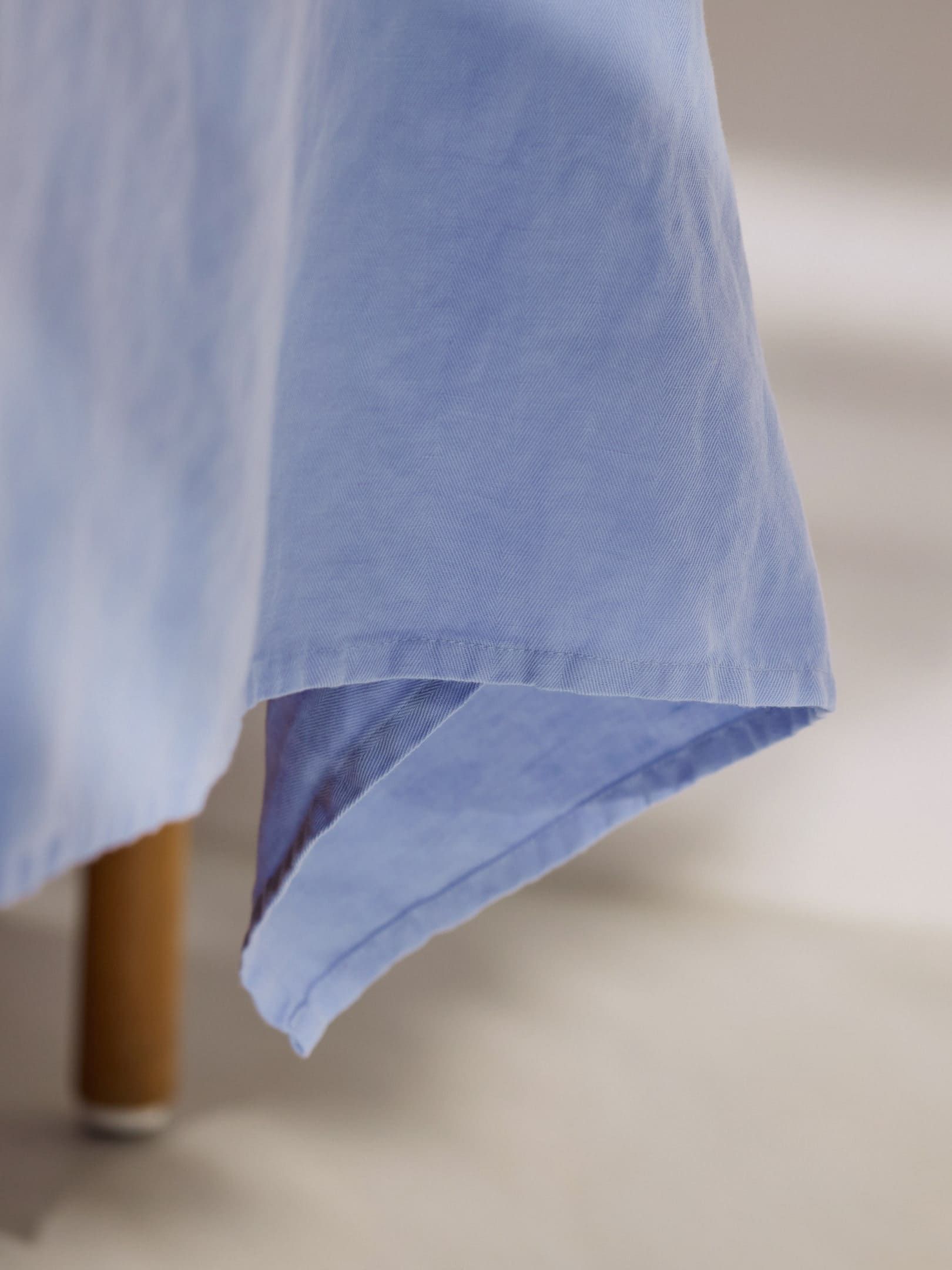 onomao x erlich textil Tischdecke zartblau 160x270