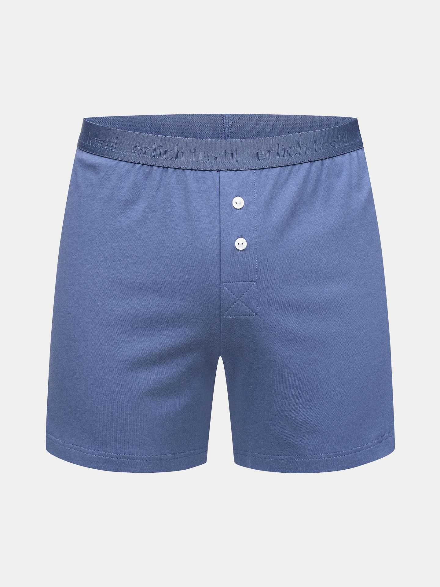 Casual Cotton Boxers graublau S