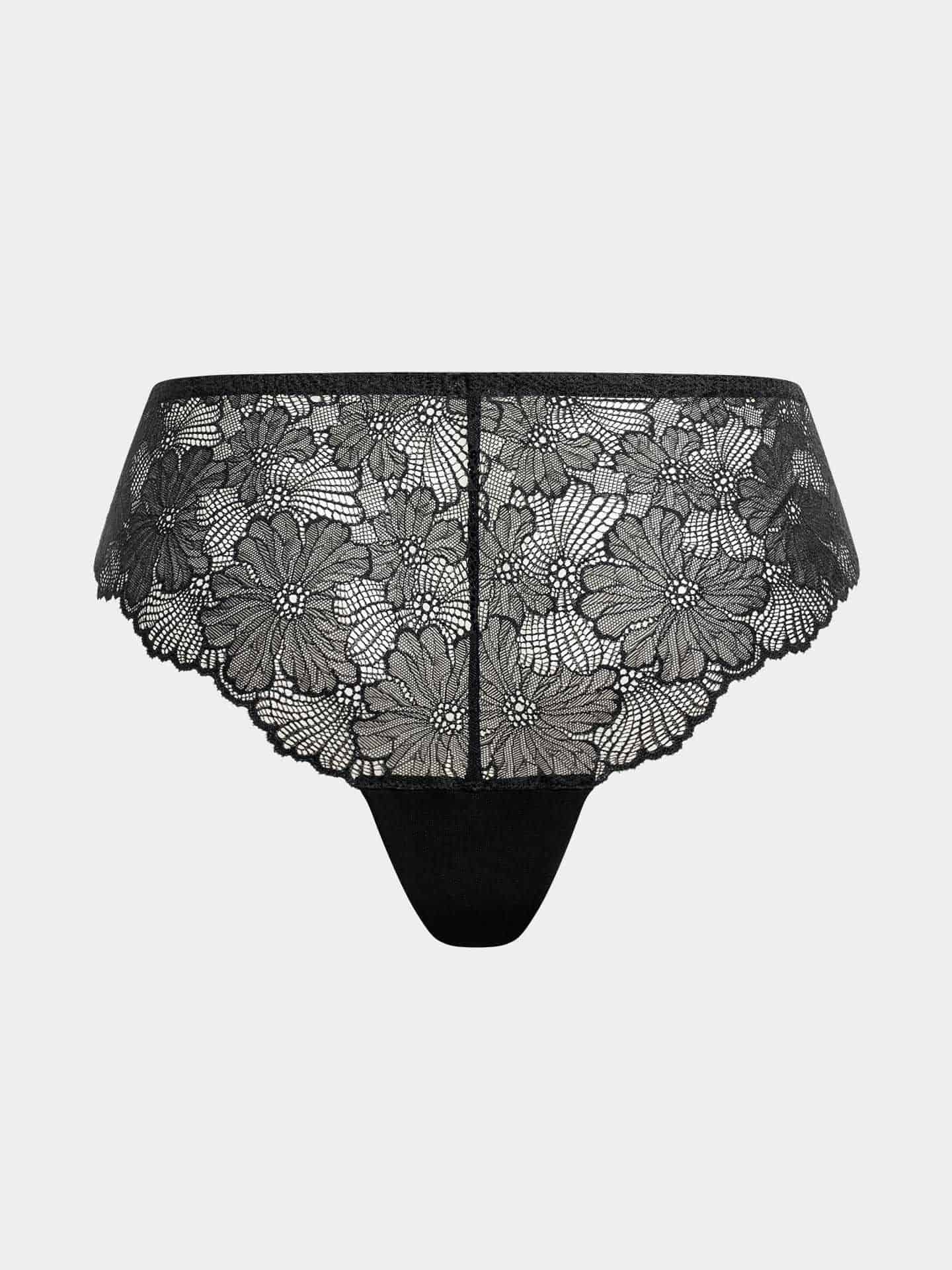 Classy Lace Hipster schwarz  38