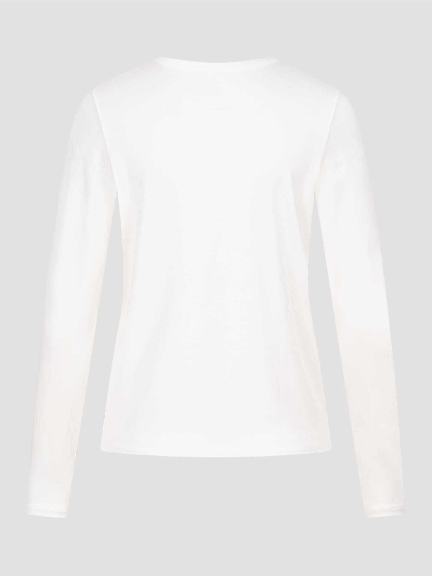 Light Touch lockeres Langarmshirt ecru 36