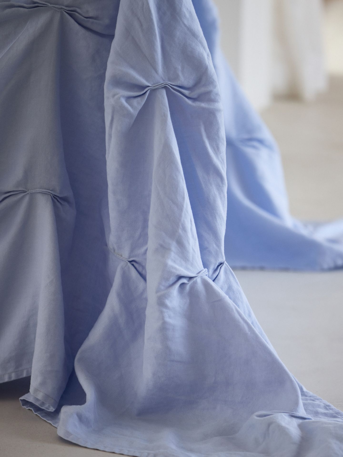 onomao x erlich textil draped tablecloth soft blue 260x420