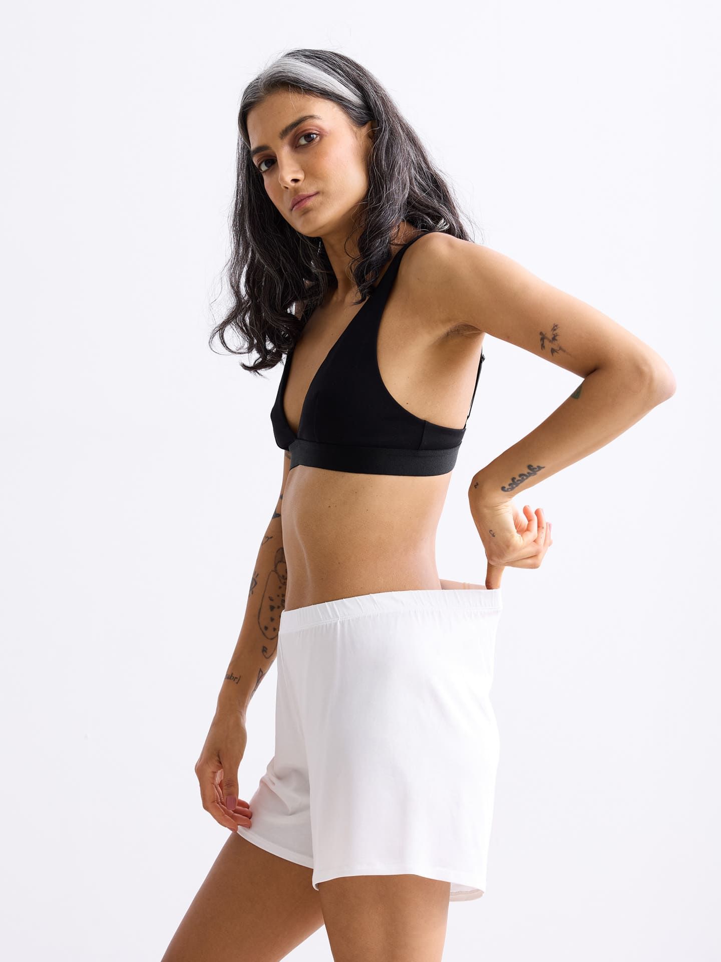 Light Touch Sleep Shorts ecru 36