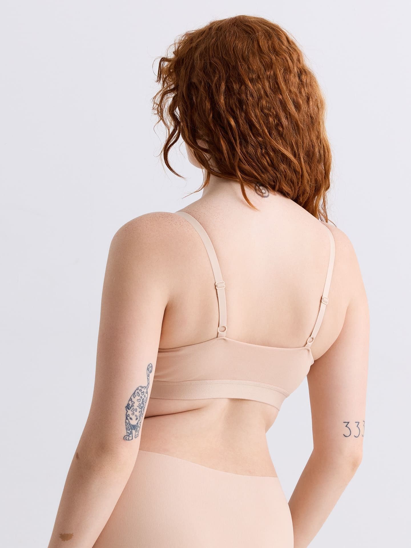 Casual Cotton Bralette mit herausnehmbaren Pads ton M