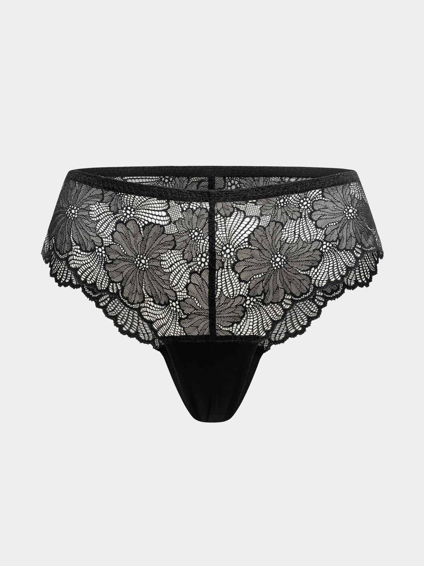 Classy Lace Hipster schwarz  38