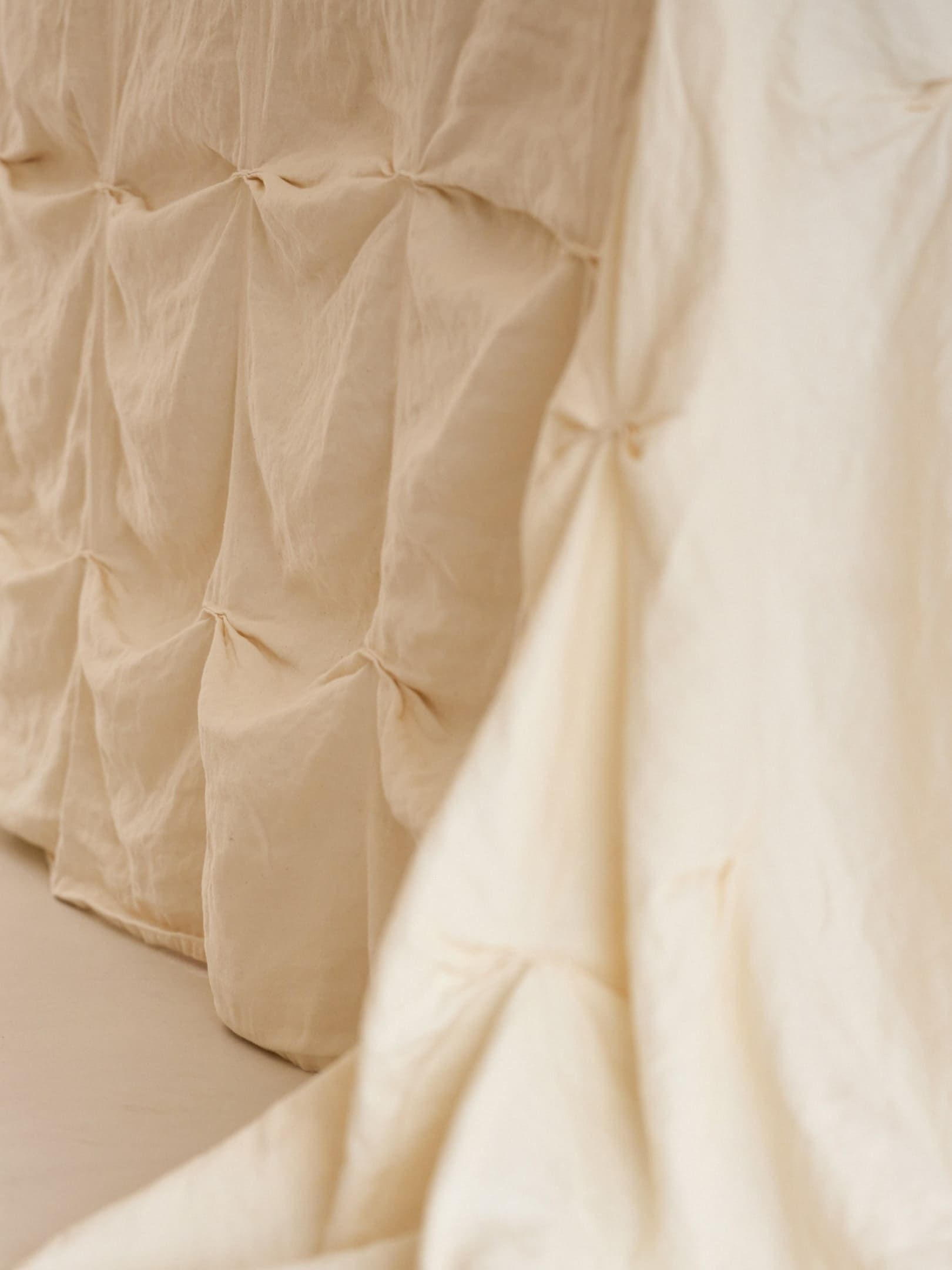 onomao x erlich textil Drapierte Tischdecke natur 260x320