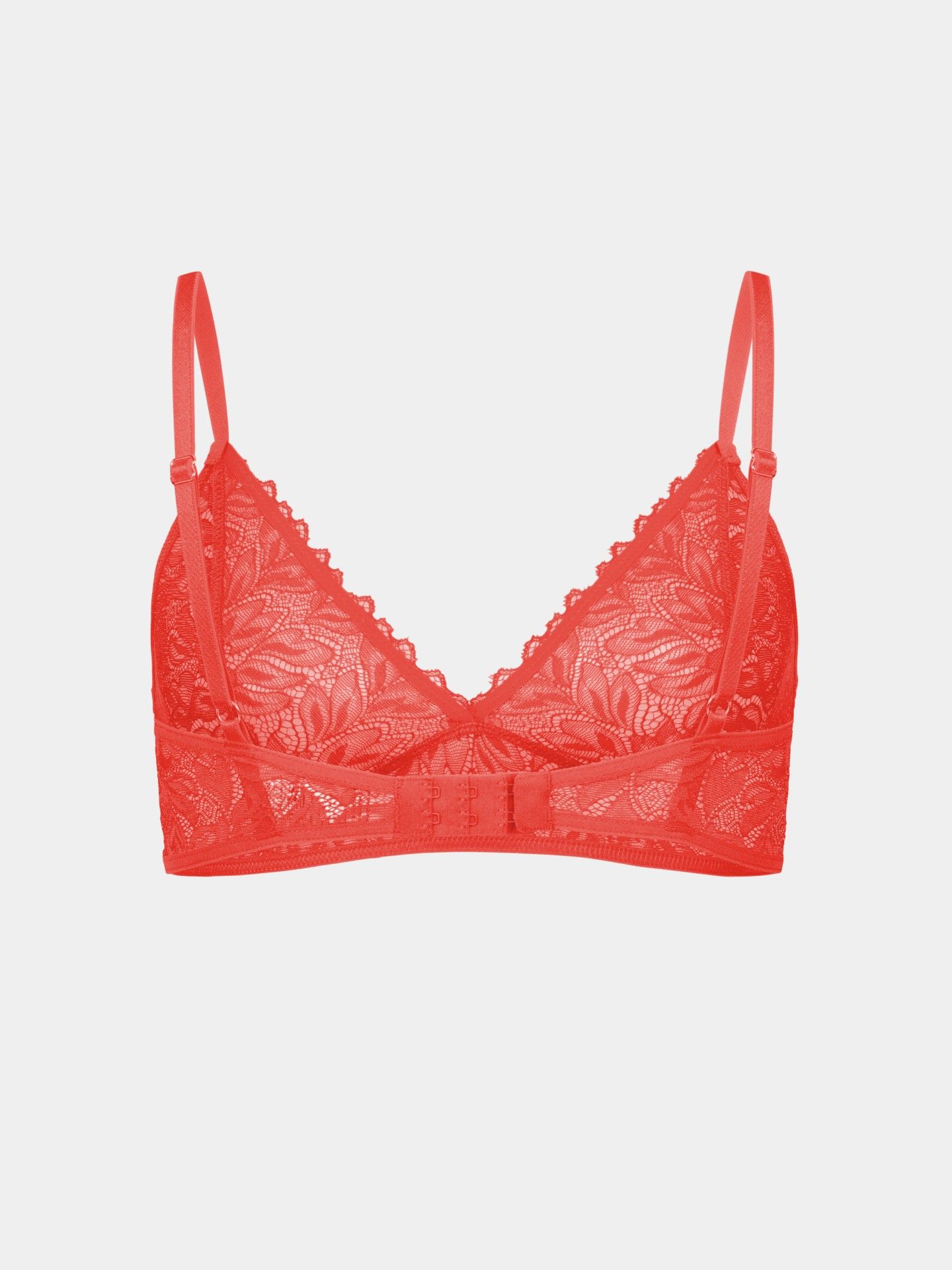 Dreamy Lace Triangle Bra wild orange 42