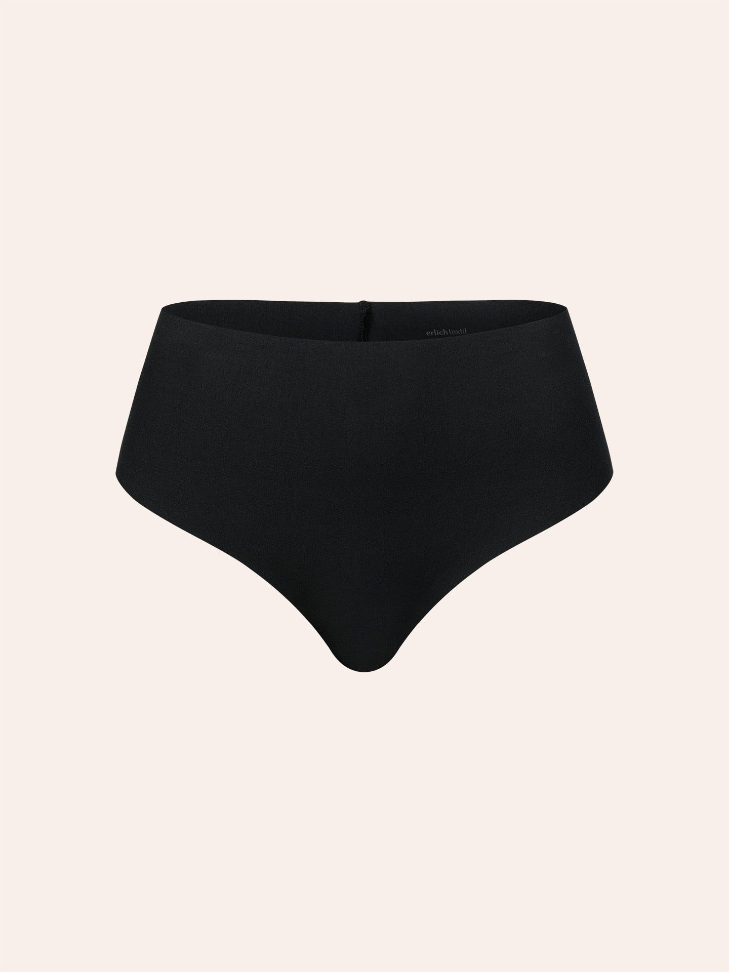Light Touch High Waist Brazil Thong black L