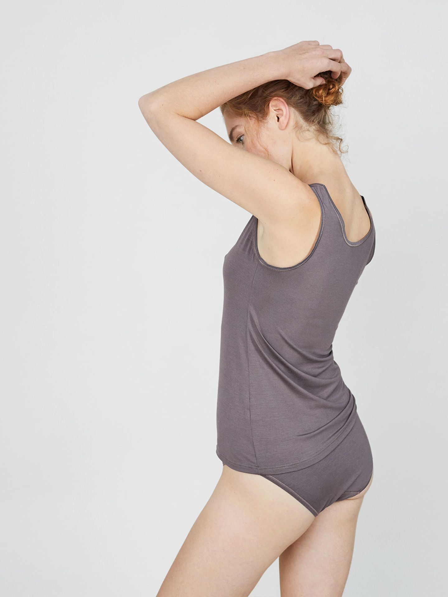 Lieselotte Tanktop mokka 40