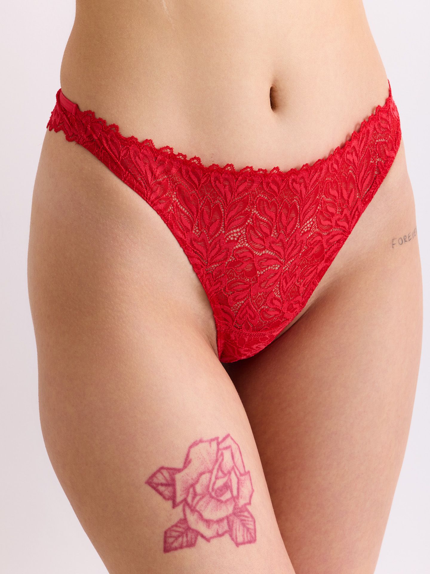 Dreamy Lace Thong chili red 34