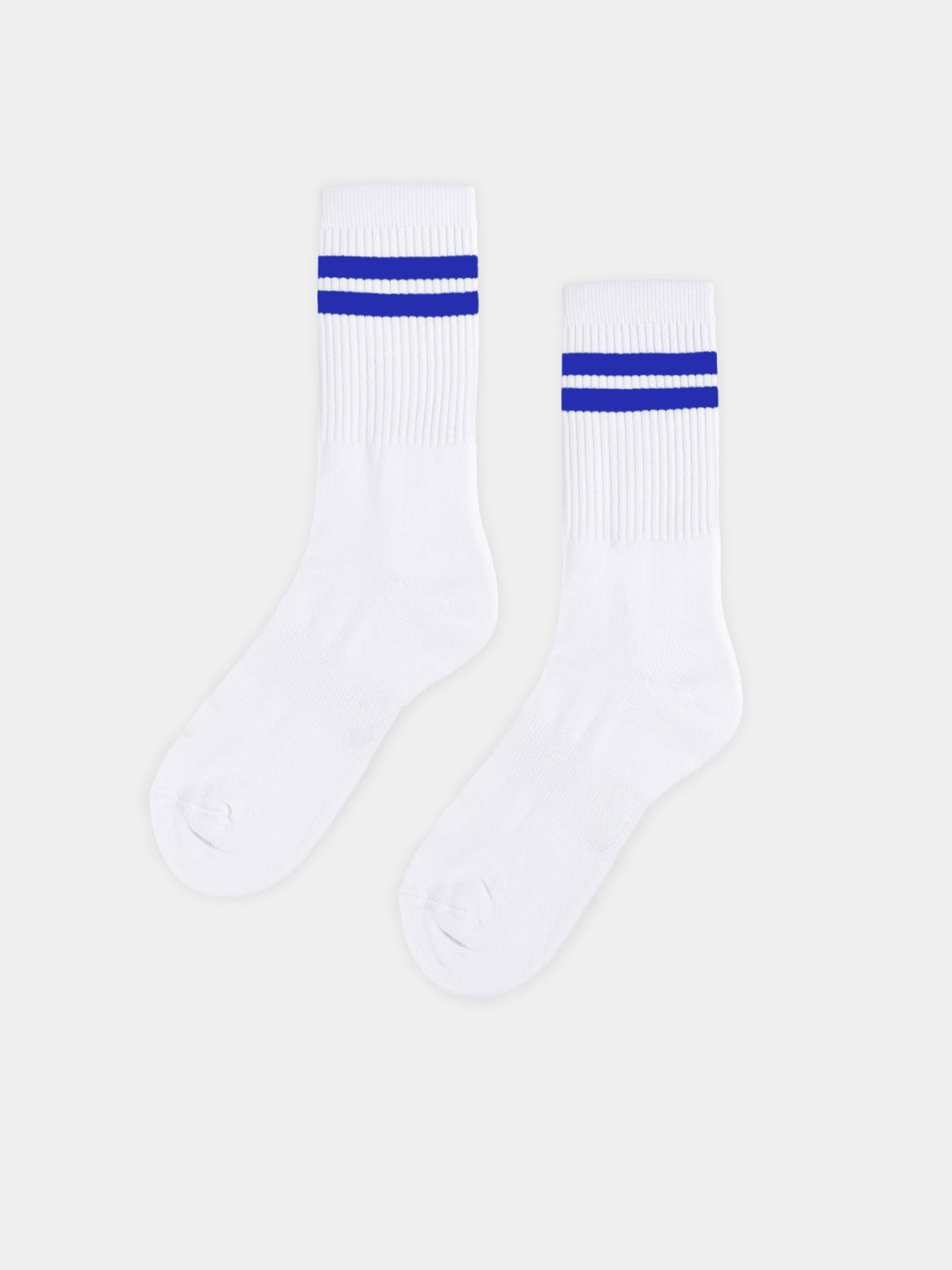 Andi sports sock 3-pack white/electric blue 39-42