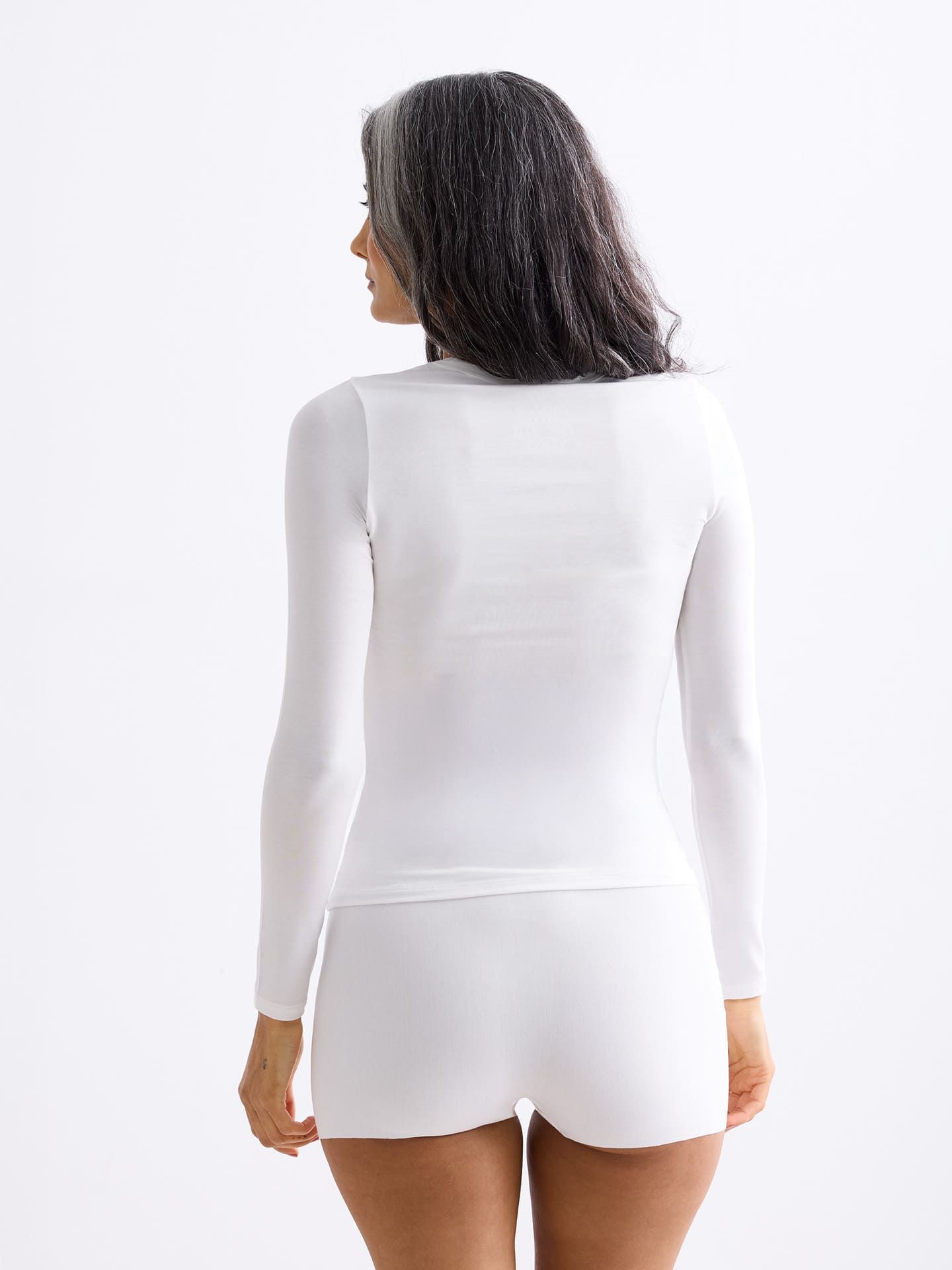 Light Touch Fitted Longsleeve ecru 44