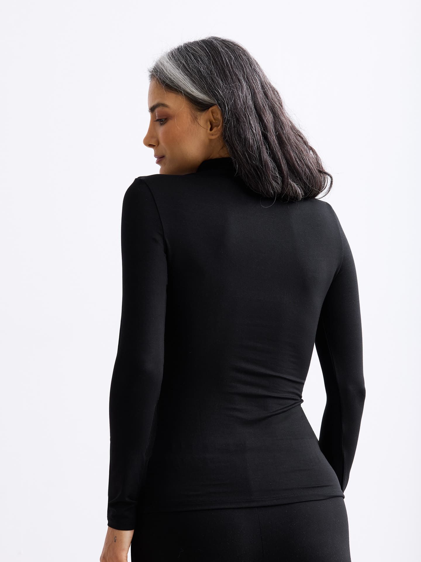 Light Touch Turtleneck Longsleeve black 34