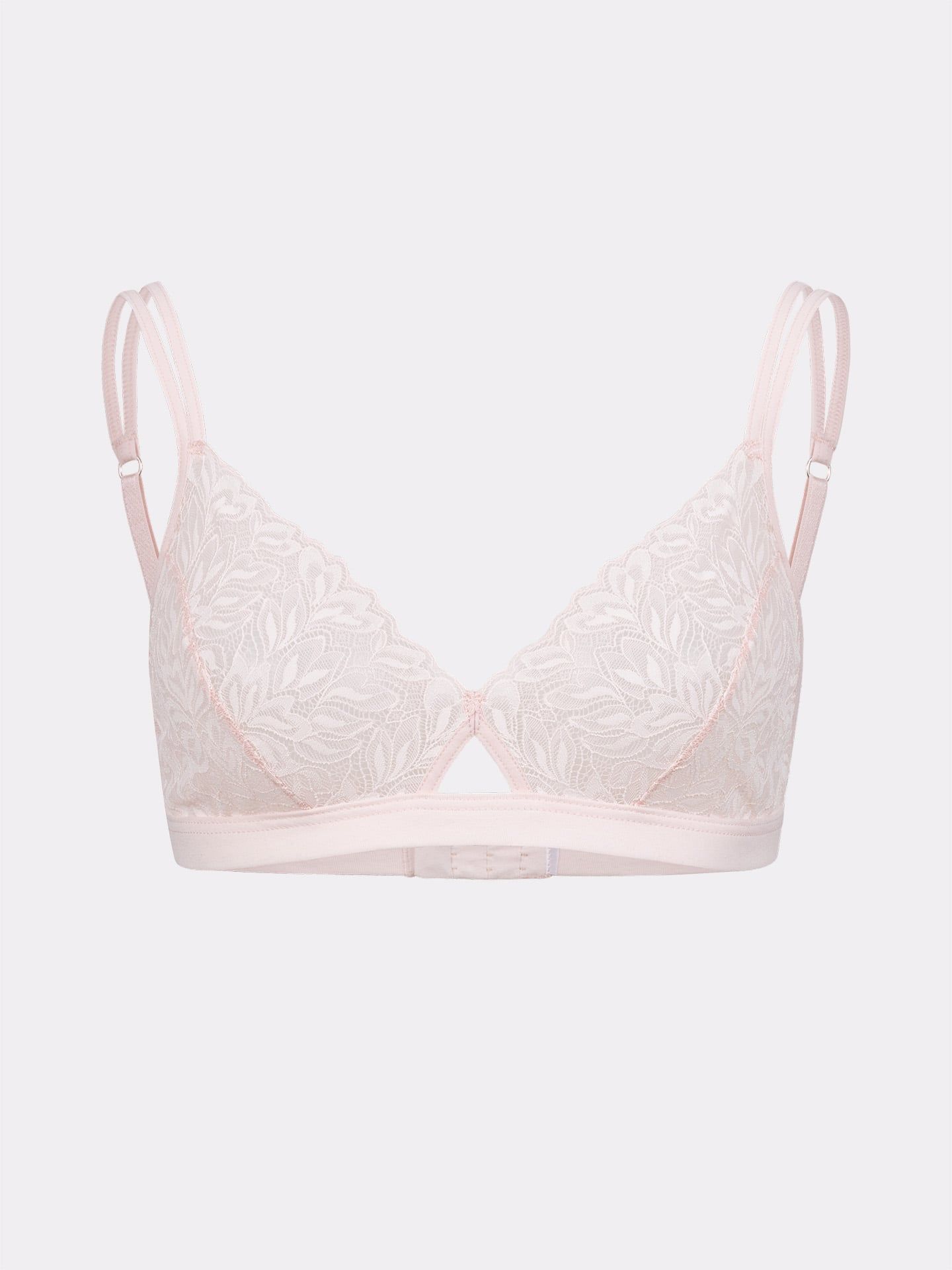 Dreamy Lace Cut-Out Bralette magnolie