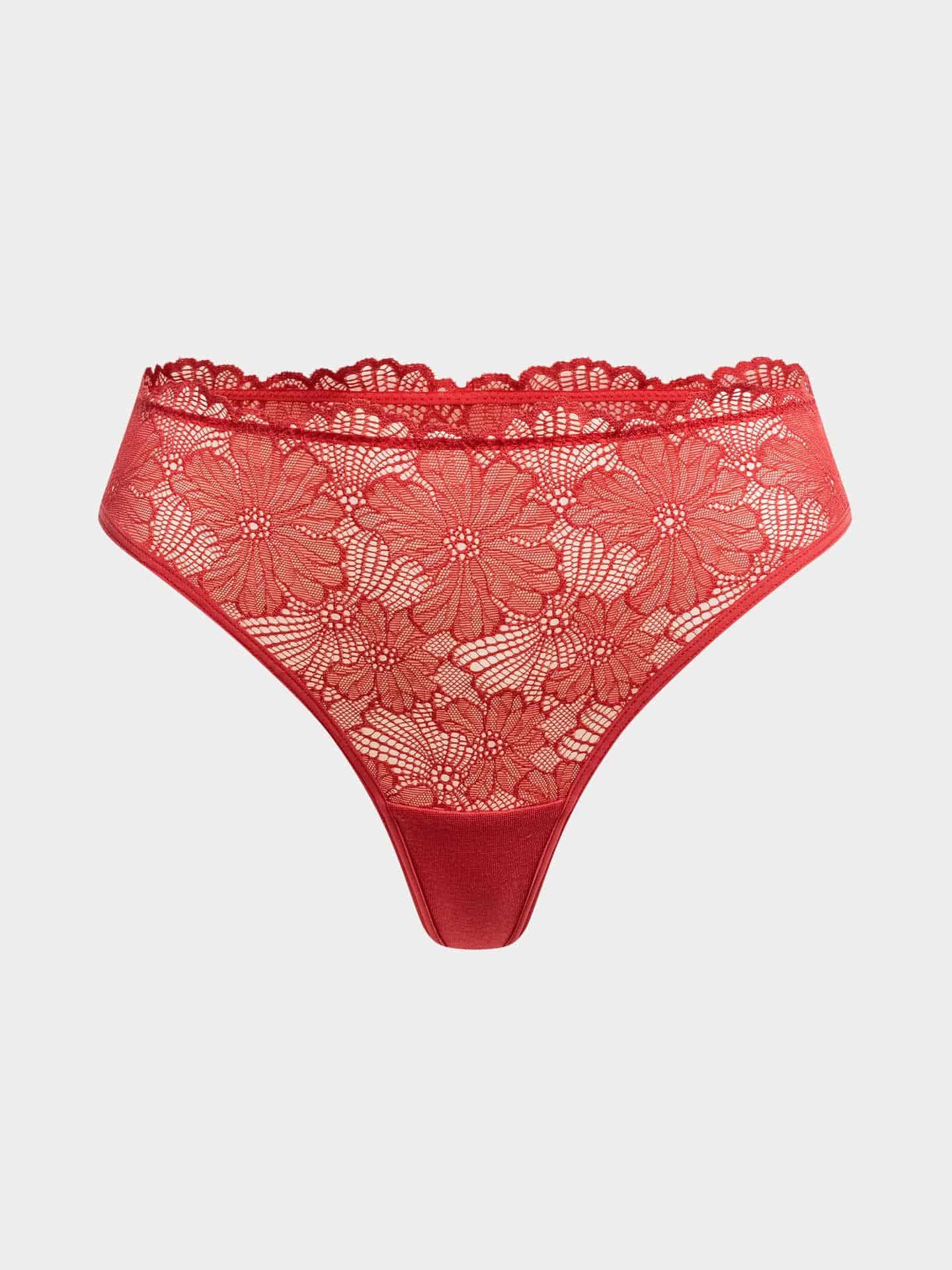 Classy Lace String pomegranate 46
