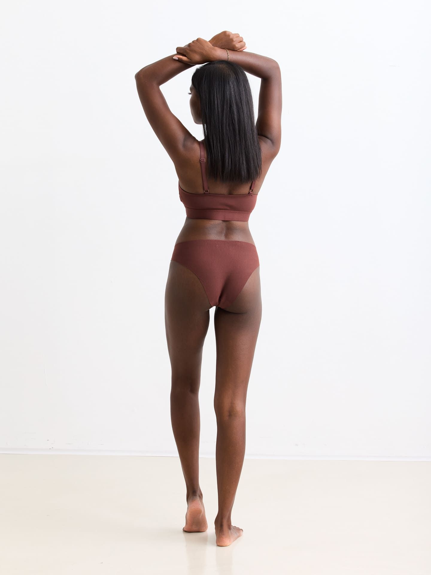 Casual Cotton Brazil Briefs umber M