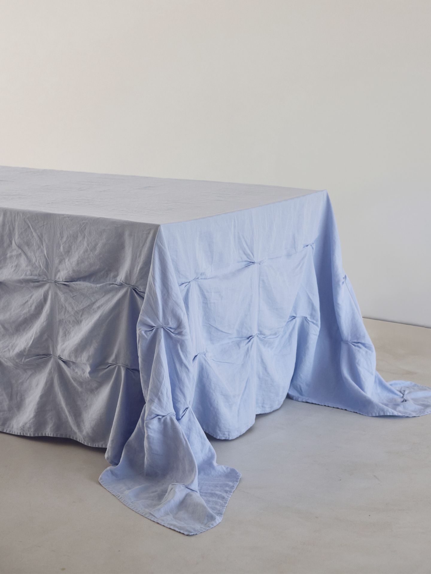 onomao x erlich textil draped tablecloth soft blue 260x420