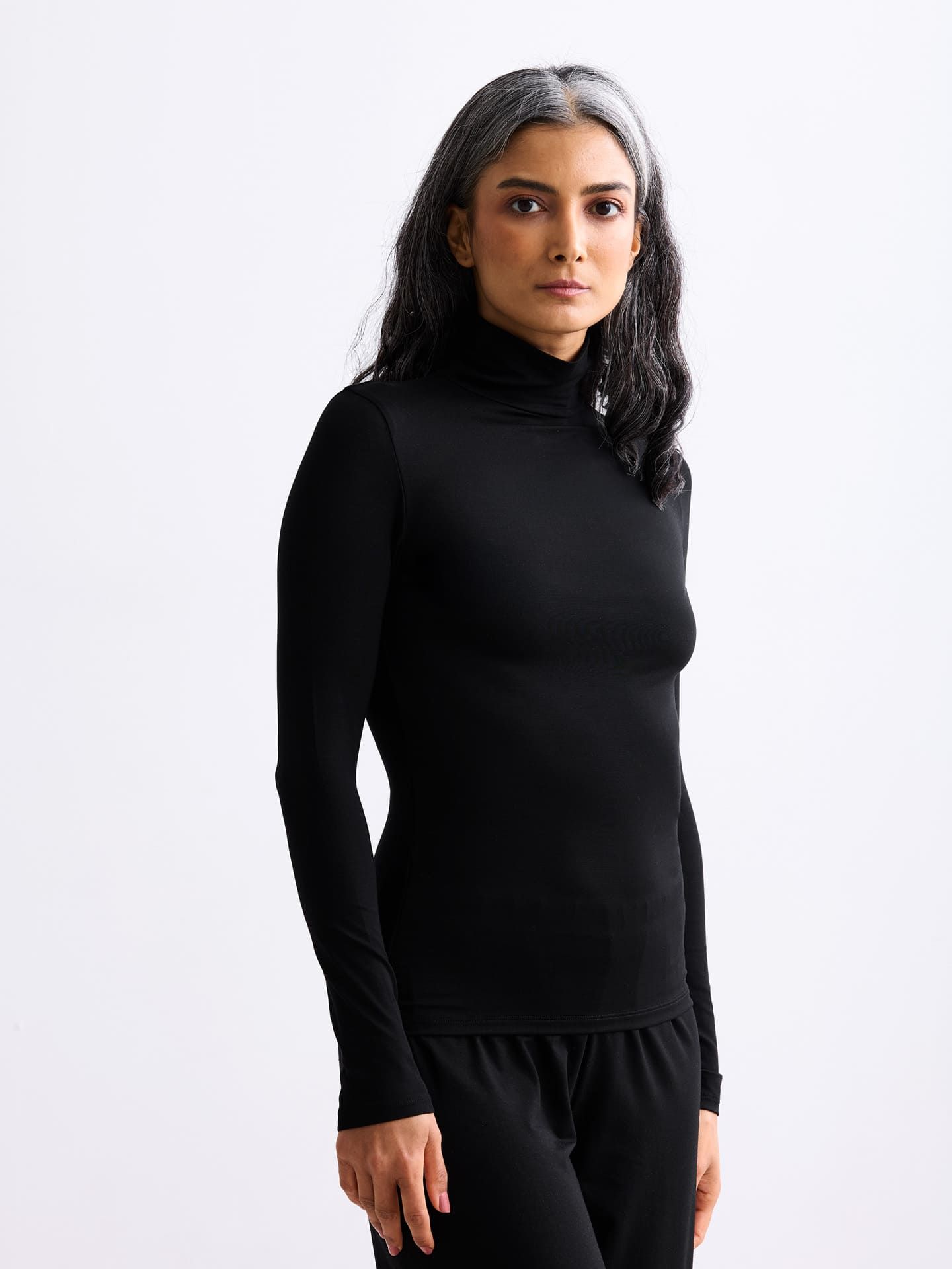 Light Touch Turtleneck Longsleeve black 34