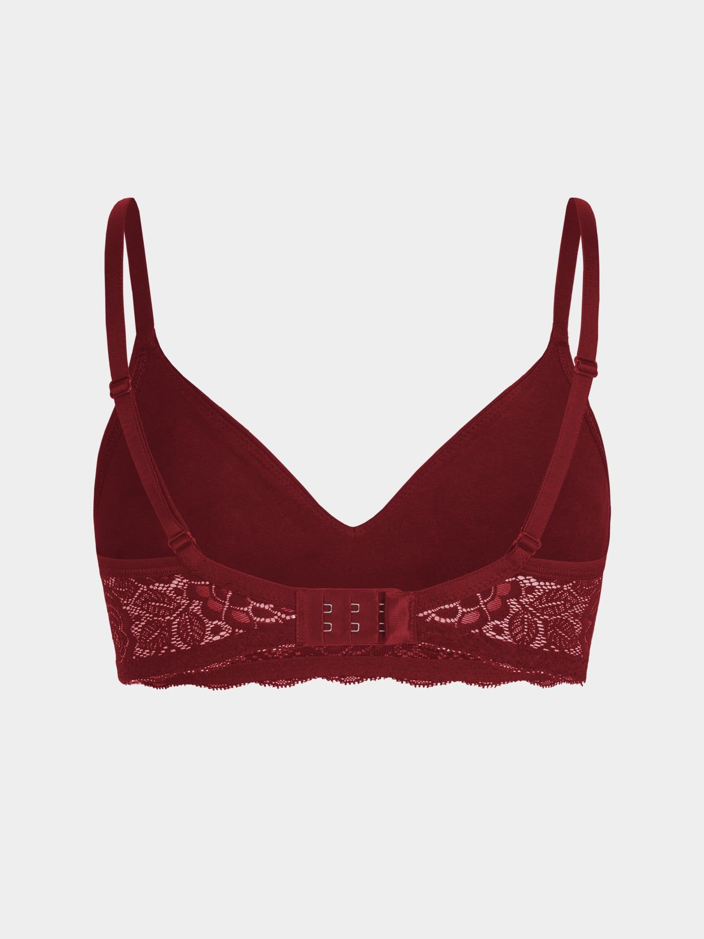 Elisabeth BH gemouldet weinrot 75B