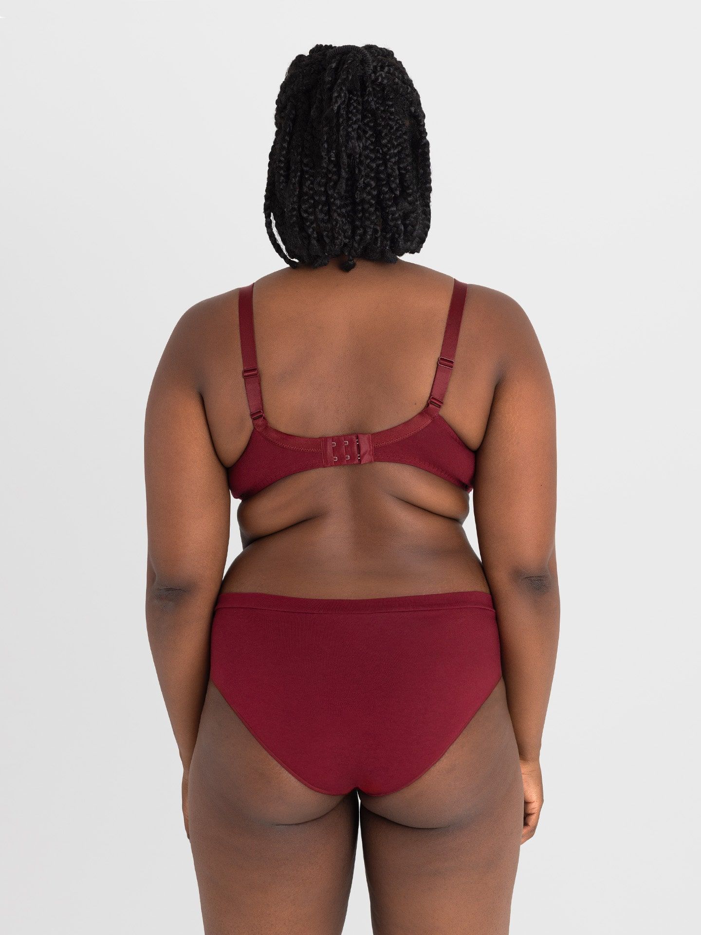 Annemarie Slip weinrot 40