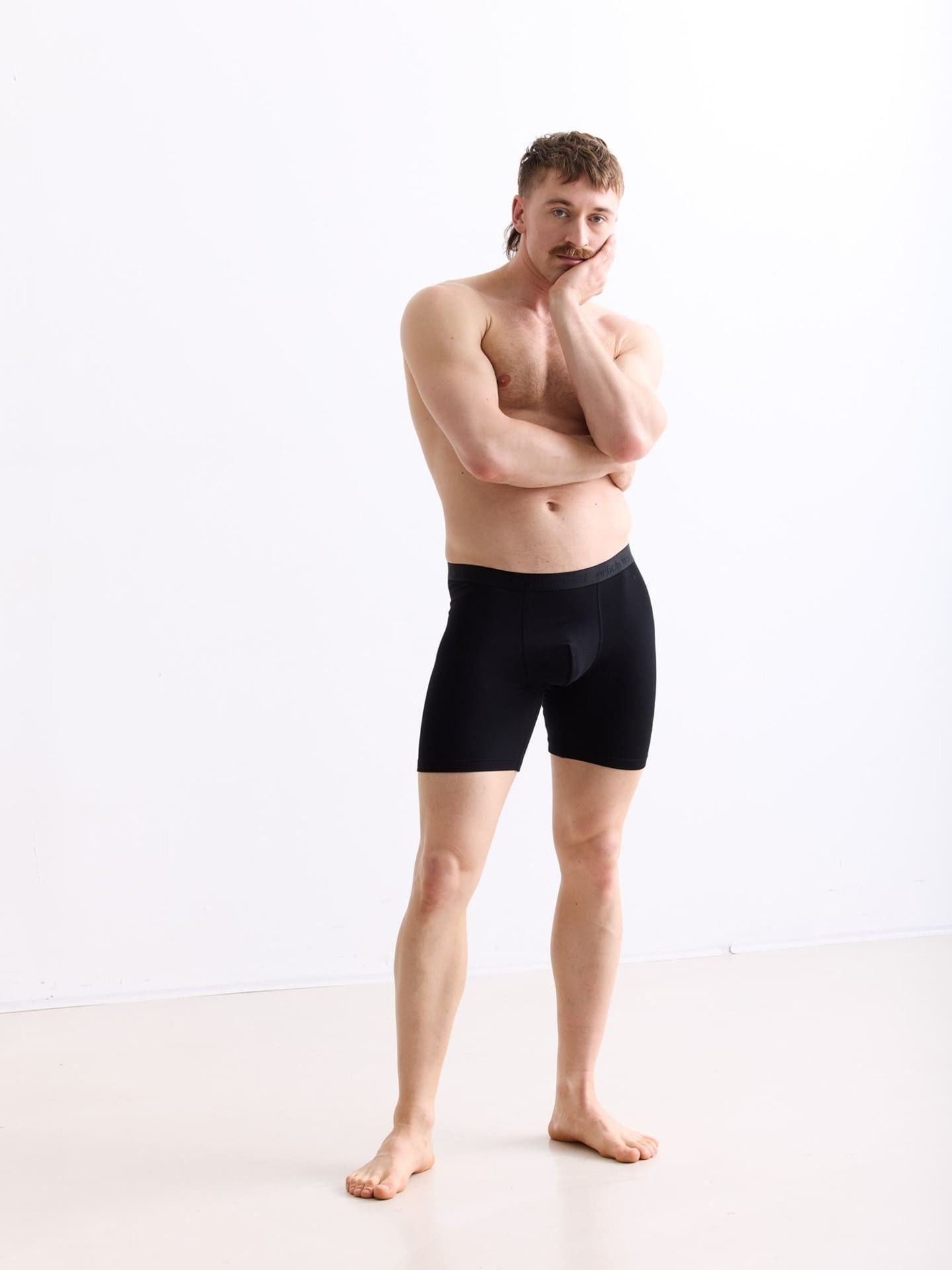 Casual Cotton Lange Pants schwarz XL