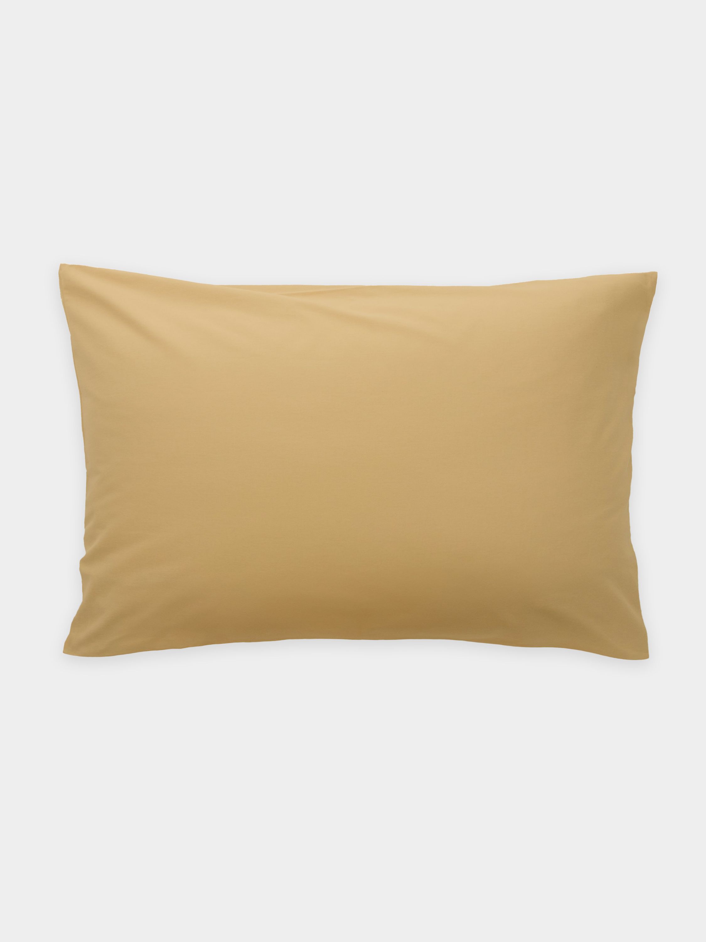 Cotton Select Kopfkissenbezug honig 70x90