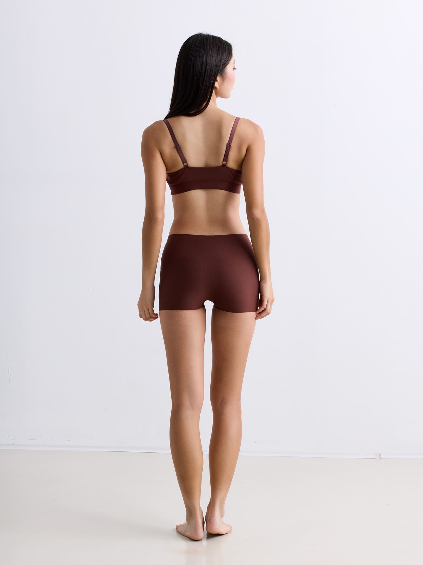 Casual Cotton Bralette with removable Pads umber M