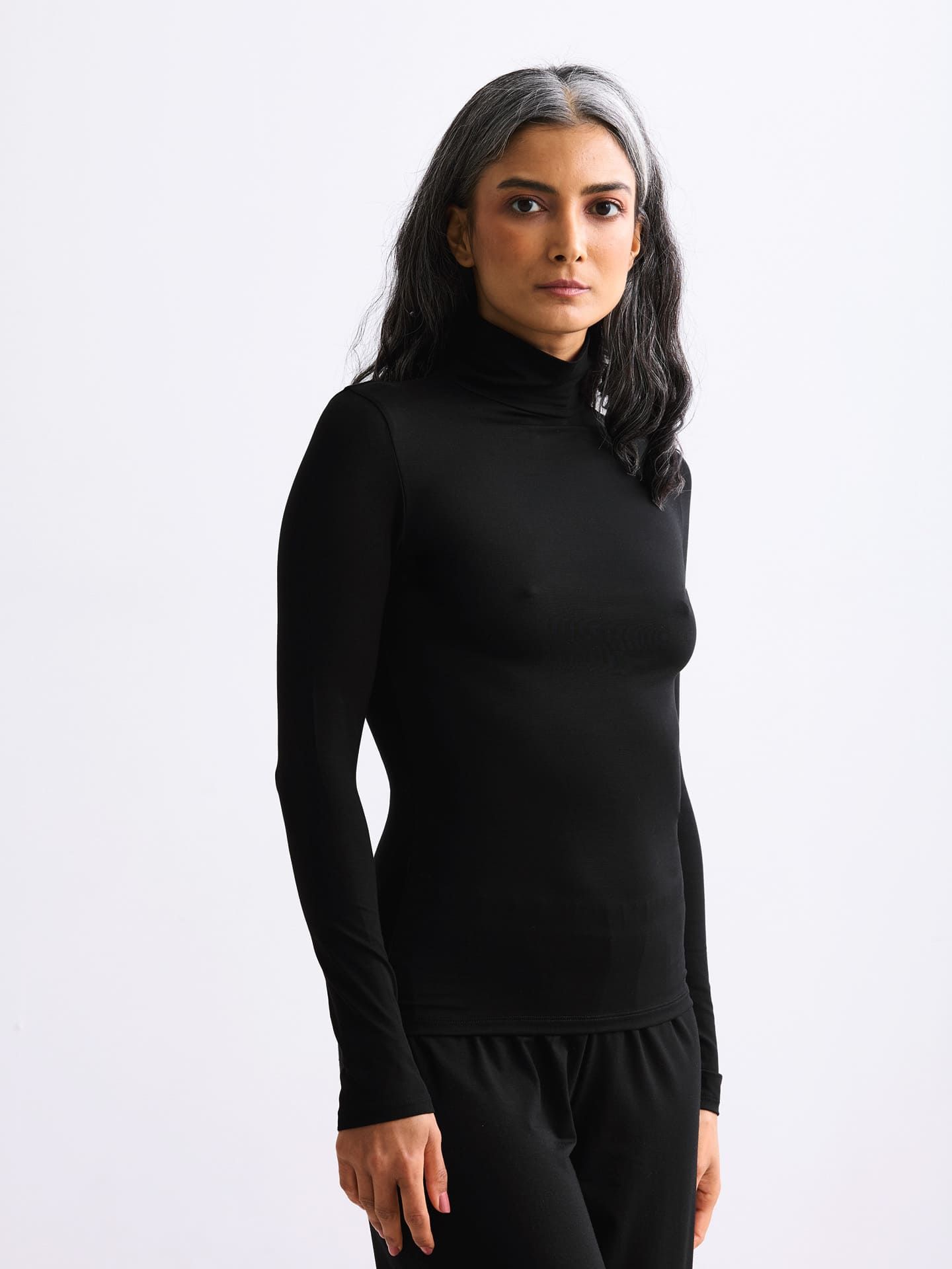 Light Touch Turtleneck Longsleeve black 34 Light Touch Turtleneck Longsleeve black 34