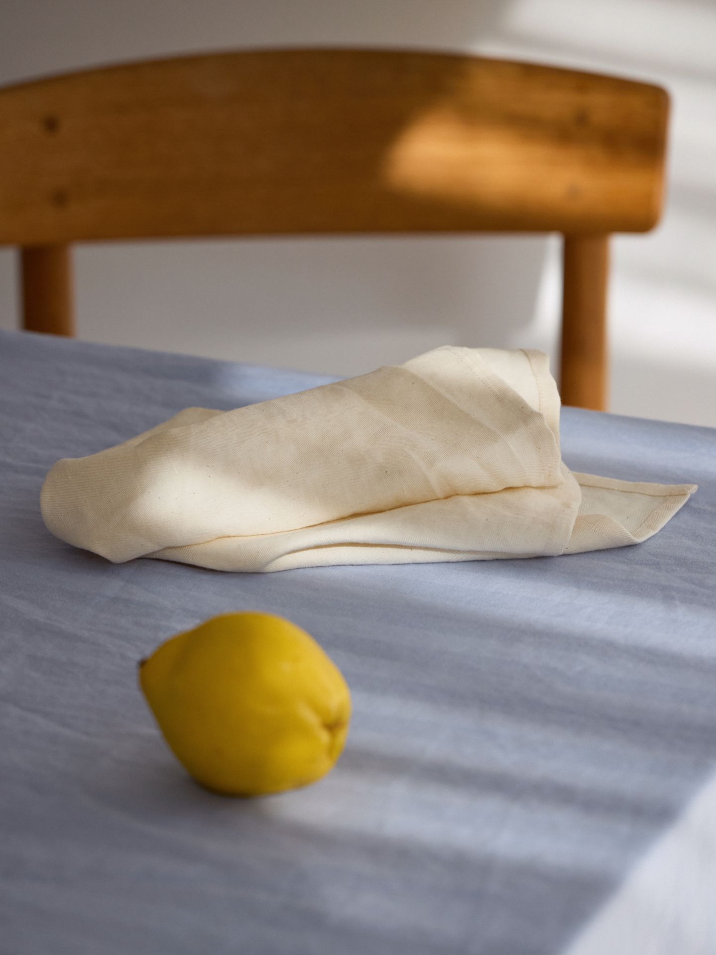 onomao x erlich textil Cloth napkins 4-pack undyed 45x45