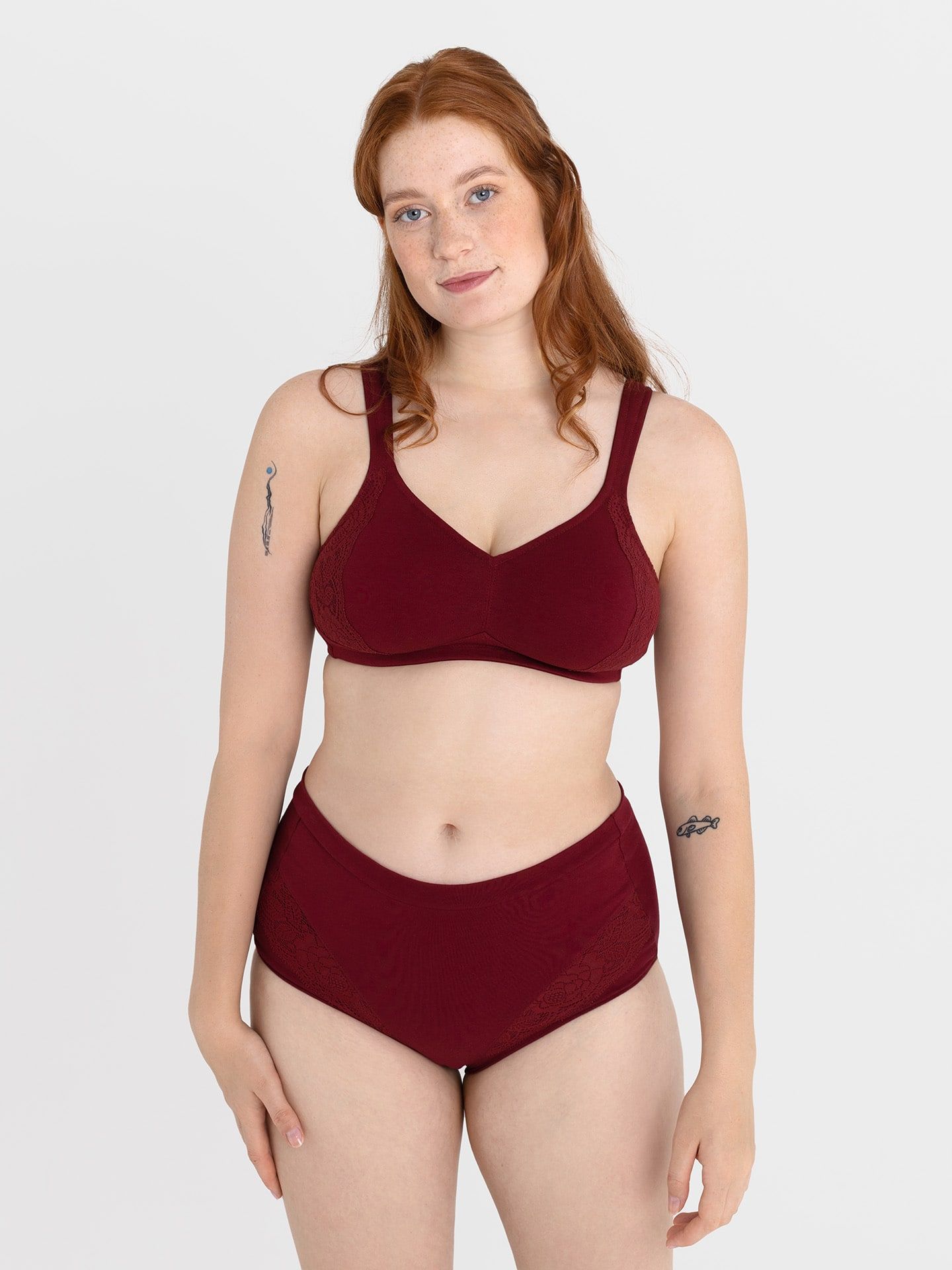 Josepha Taillenslip weinrot 40