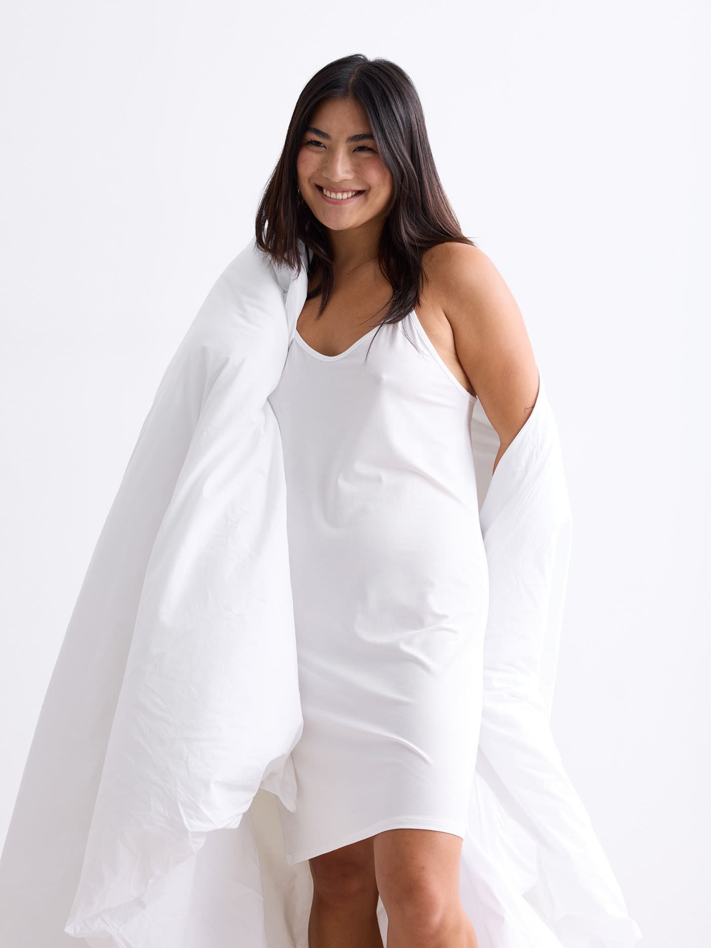 Light Touch Strappy Nightgown ecru 40