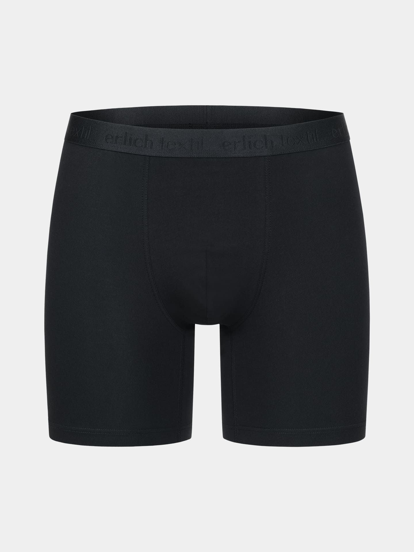 Casual Cotton Lange Pants schwarz