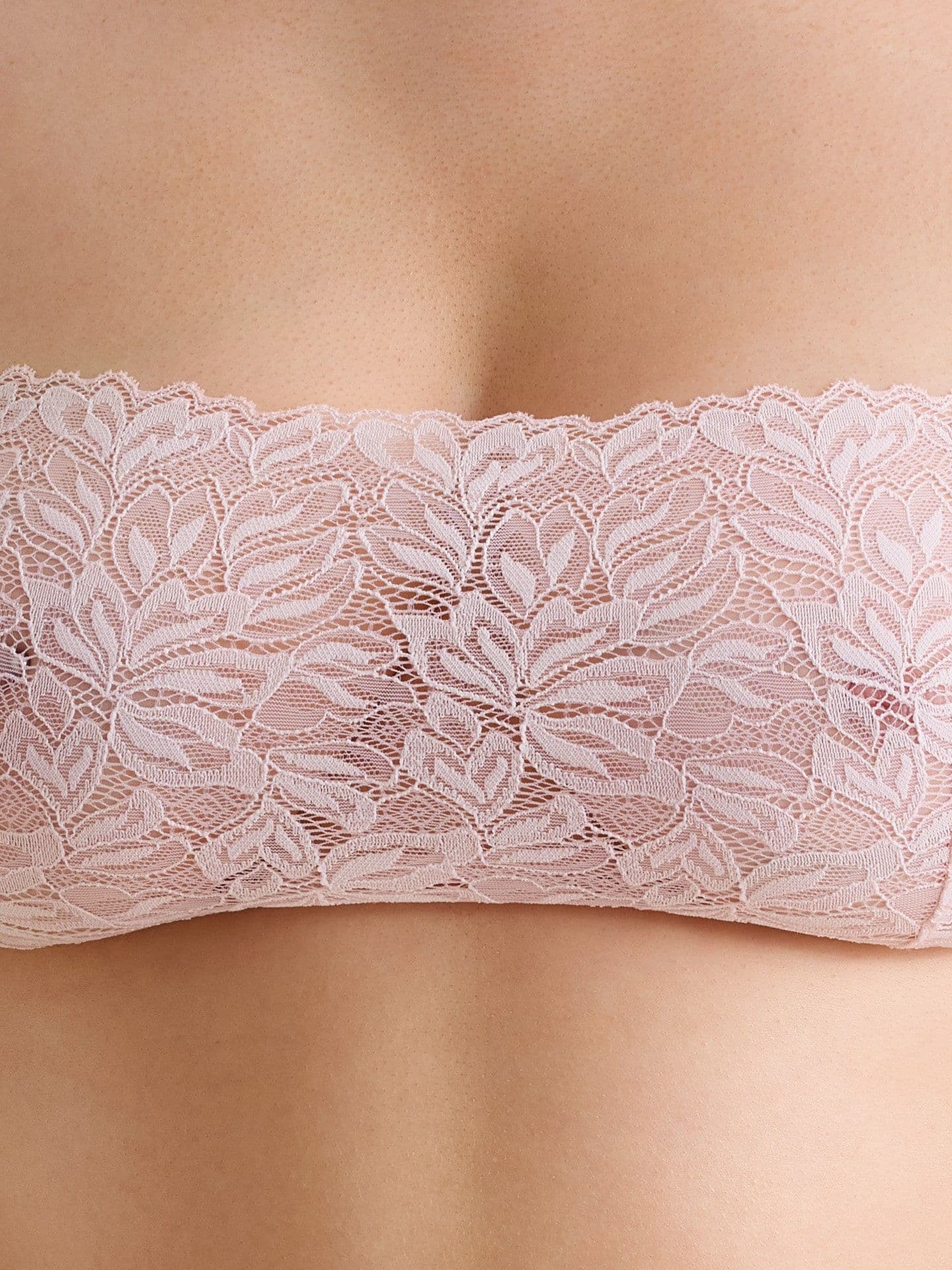 Dreamy Lace Bandeau Bralette magnolia 40