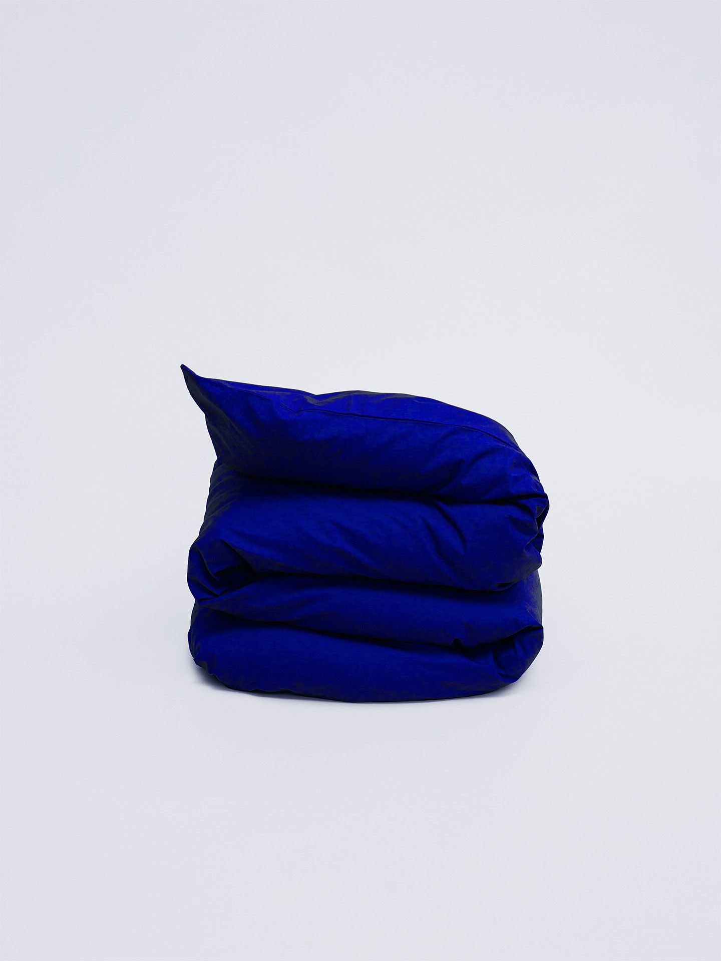 allesorten x erlich textil Finn comforter cover bright blue 140x200