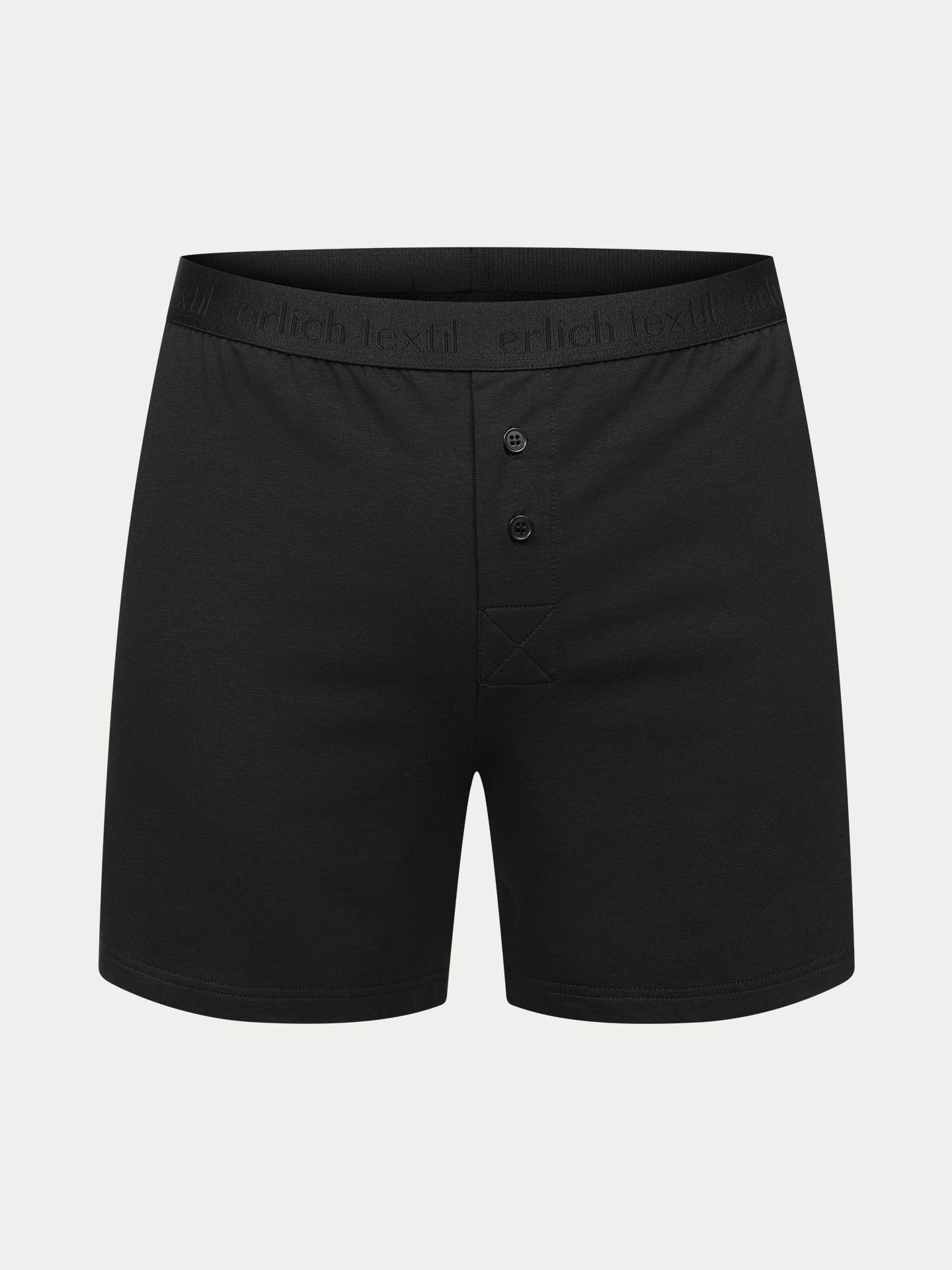 Casual Cotton Boxers schwarz XL