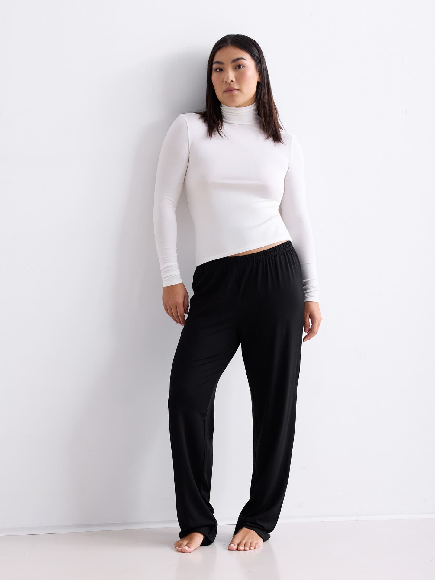 Light Touch Turtleneck Longsleeve ecru 46