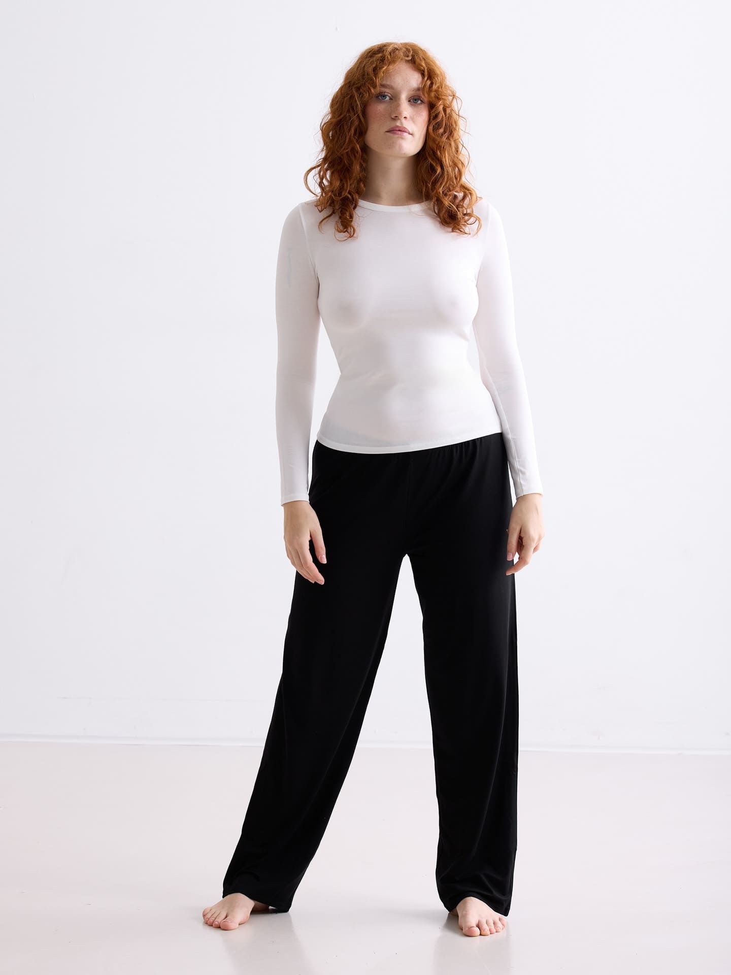 Light Touch Fitted Longsleeve ecru 44