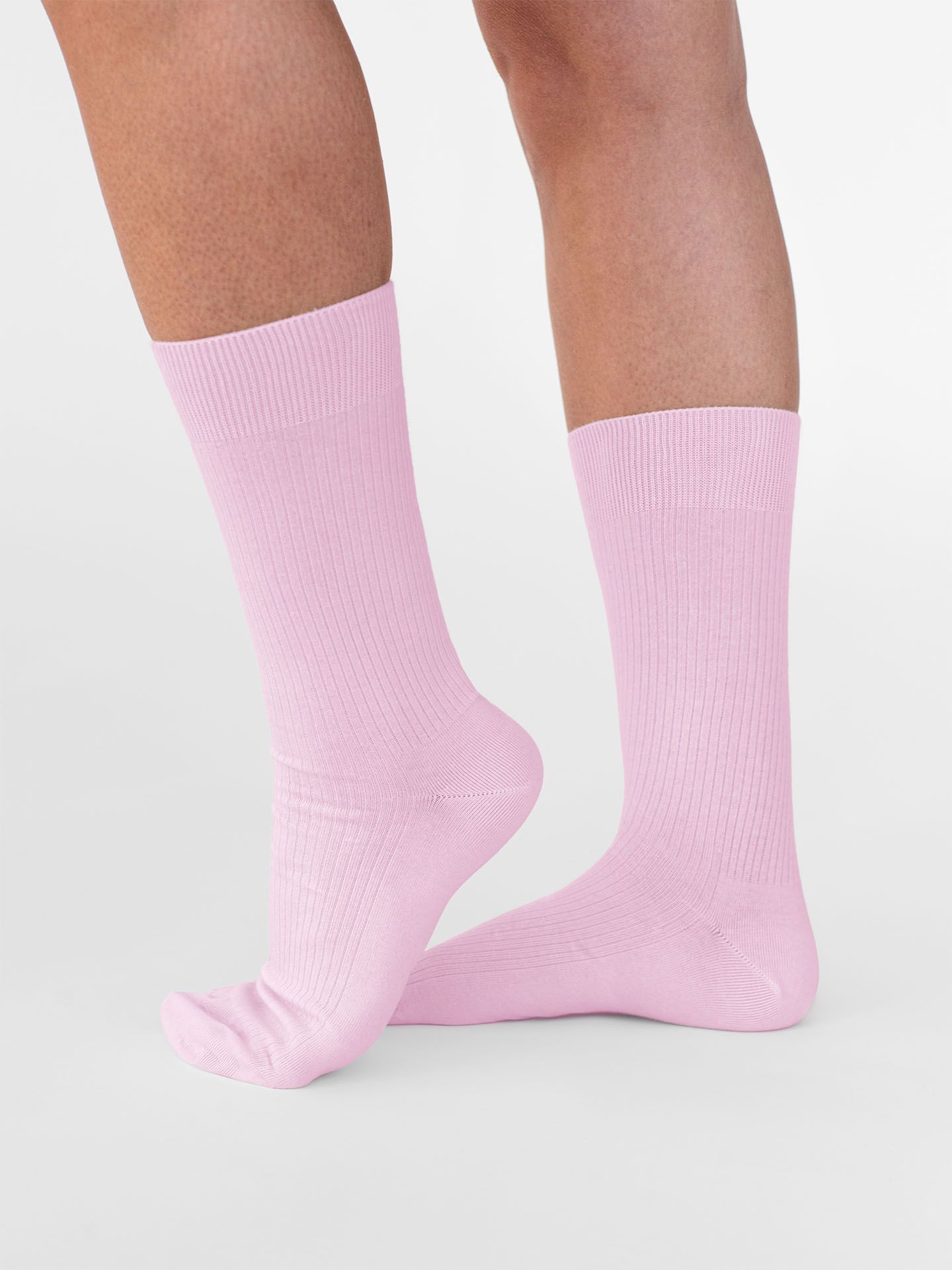 Casual Cotton Gerippte Socken im 3er Pack zuckerwatte 43-46
