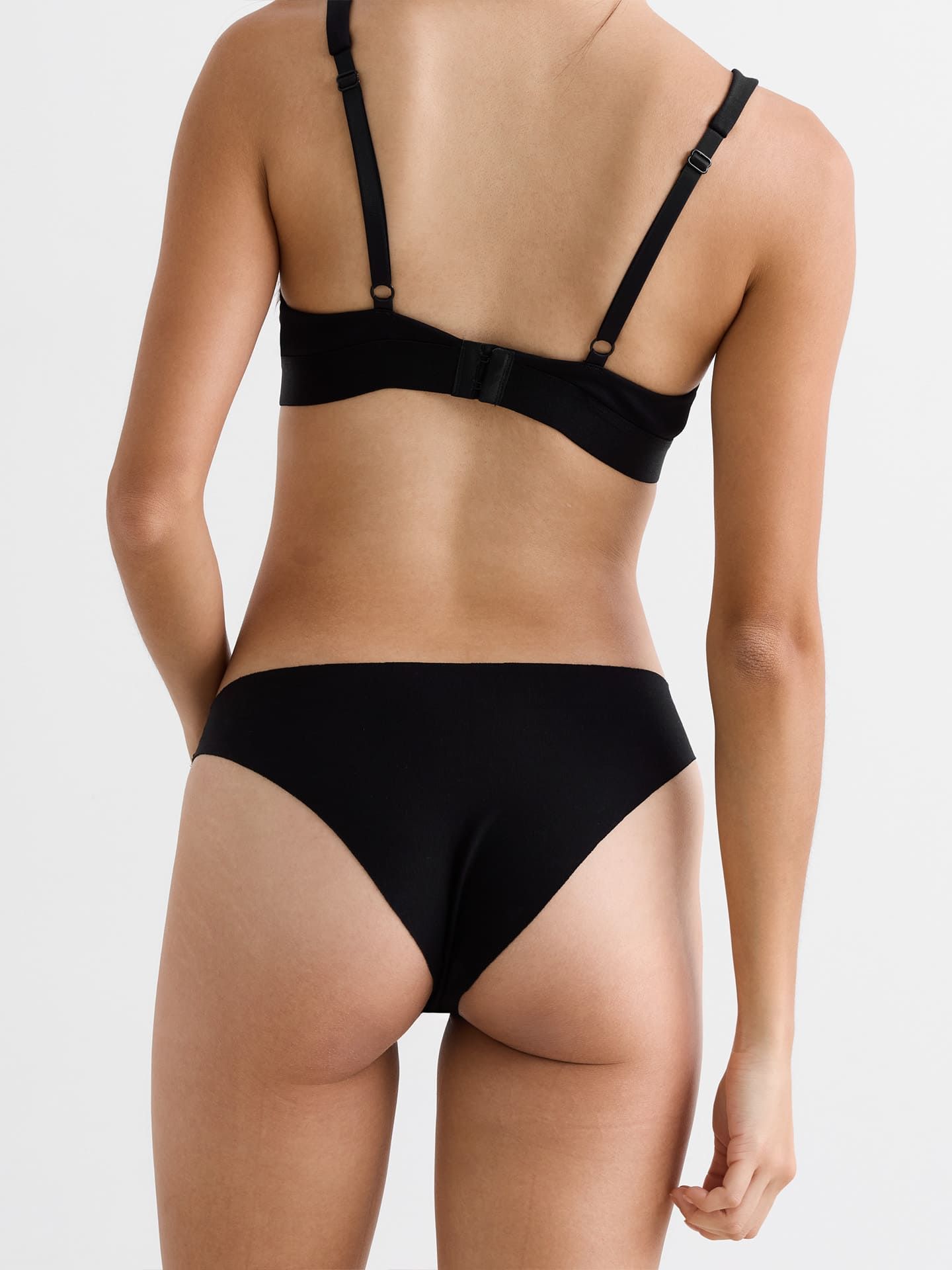 Casual Cotton Brazil Slip schwarz S