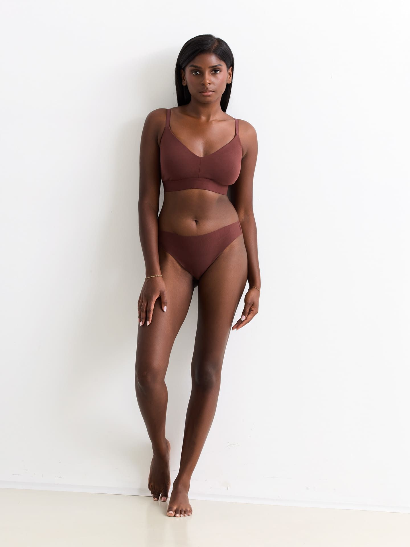 Casual Cotton Brazil Briefs umber M