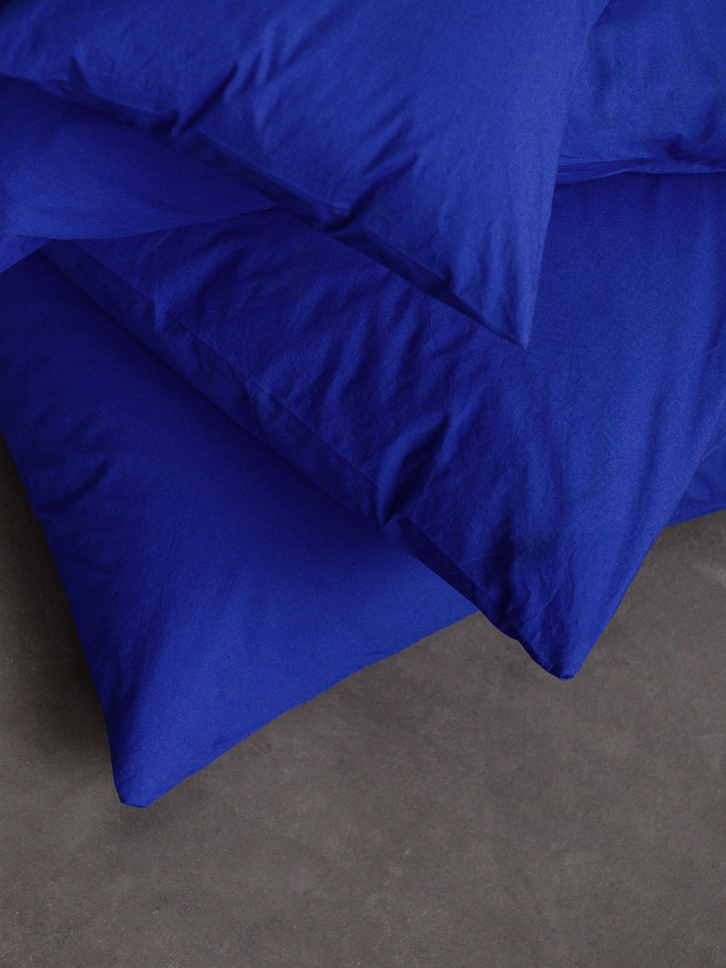 Fred Kopfkissenbezug knallblau 70x90