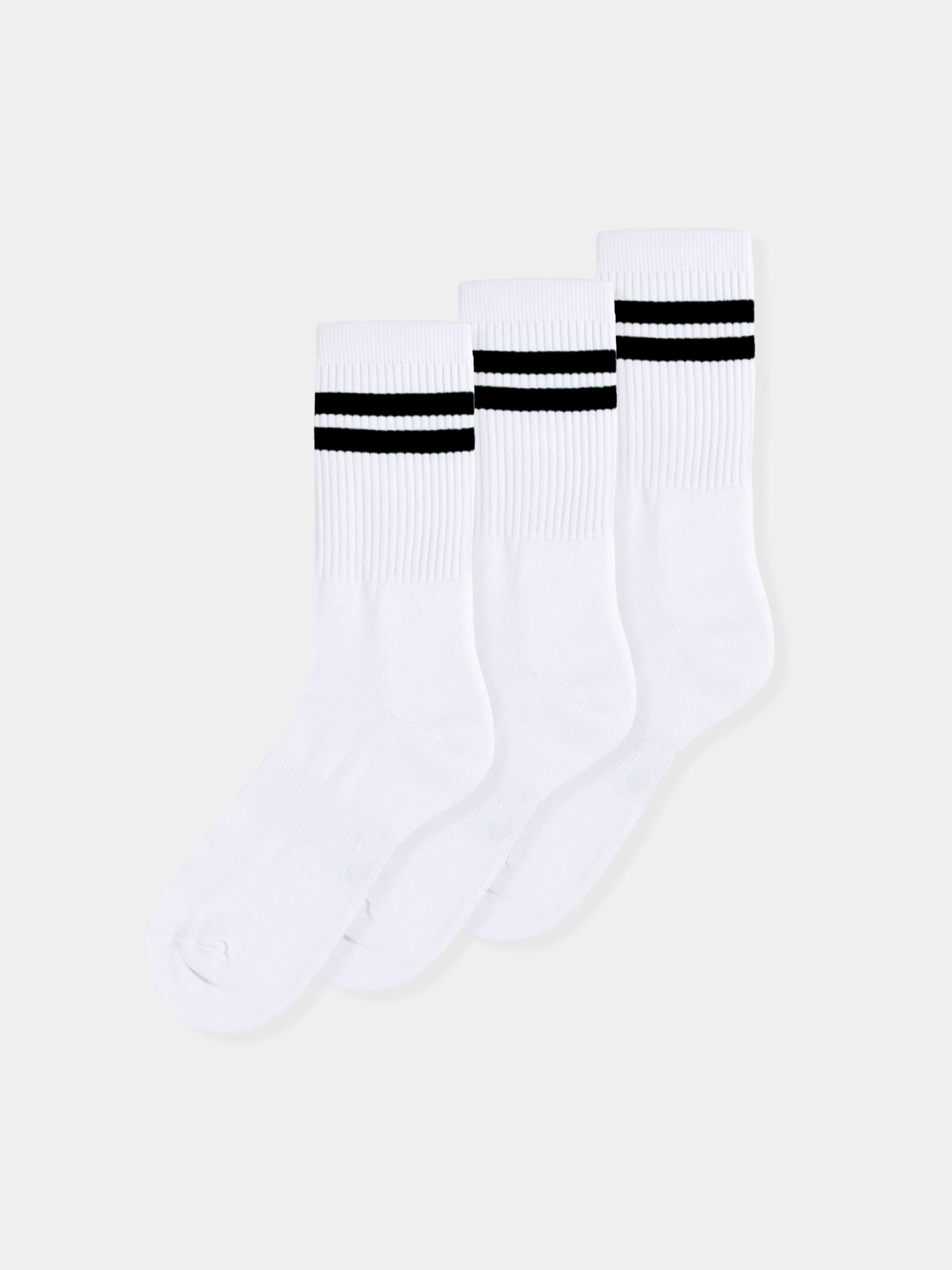 Andi sports sock 3-pack white/black 39-42
