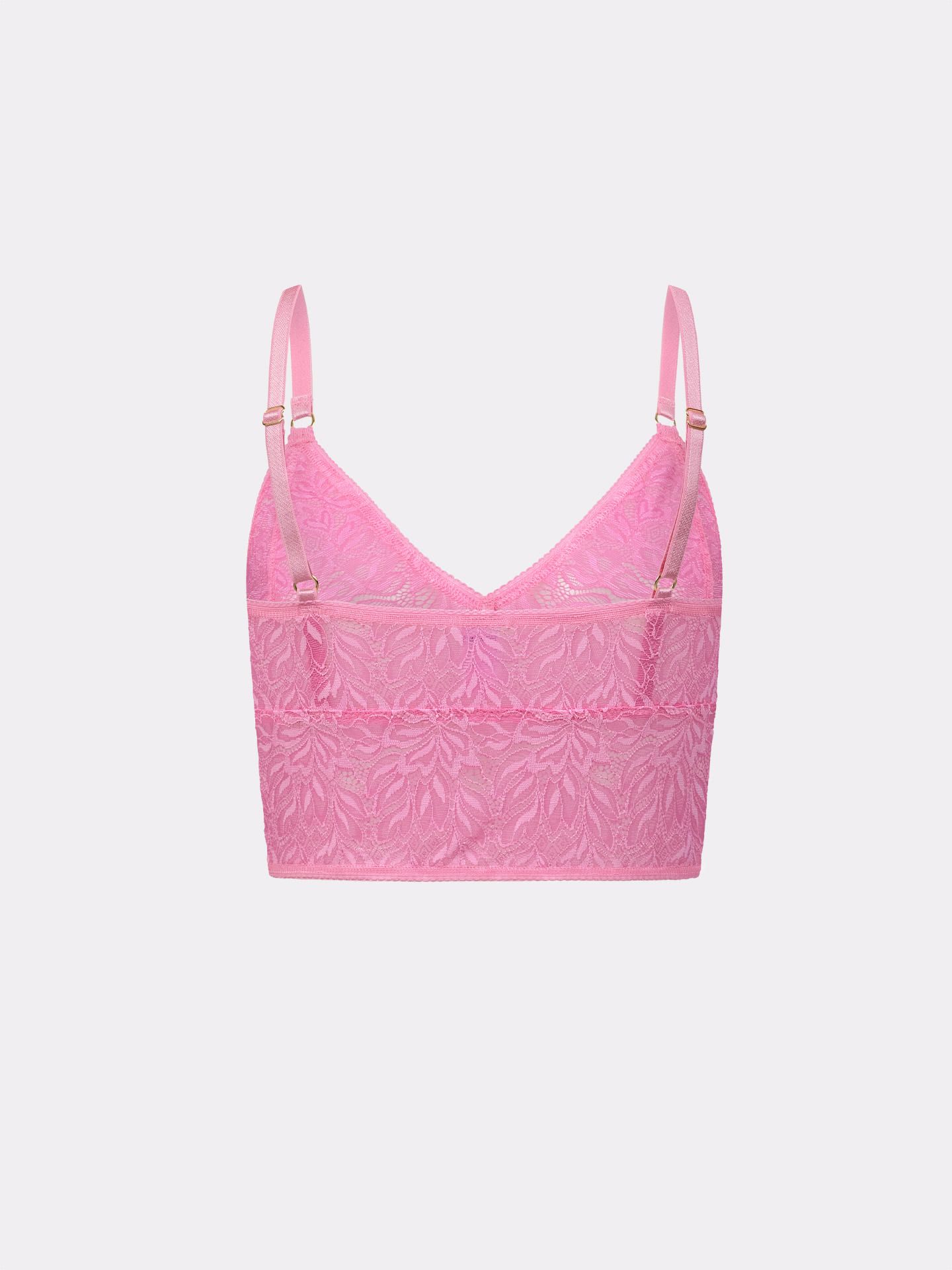 Iconic Lace Bralette Top bubblegum 6
