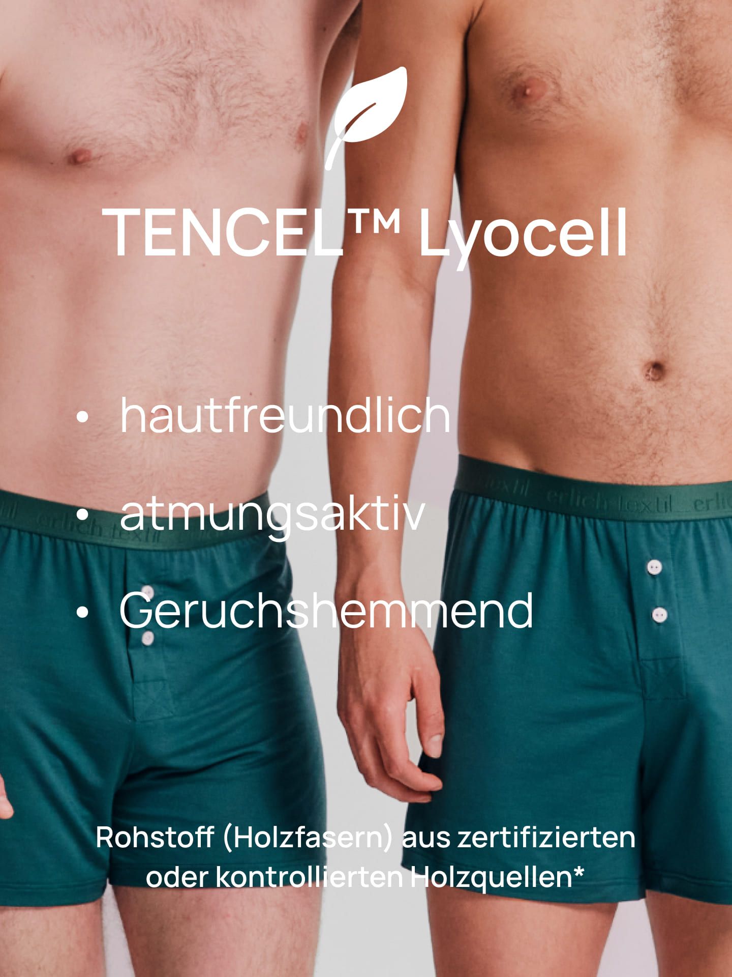 Light Touch Boxers waldgrün 5