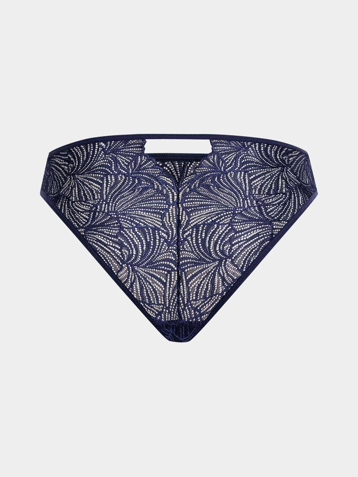 Fluid Lace Slip mitternachtblau 6