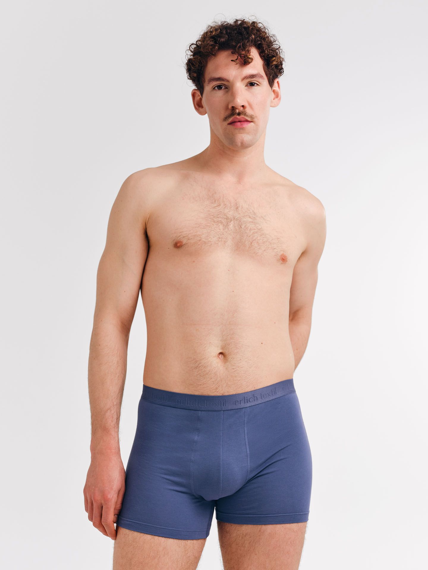 Casual Cotton Pants graublau 4